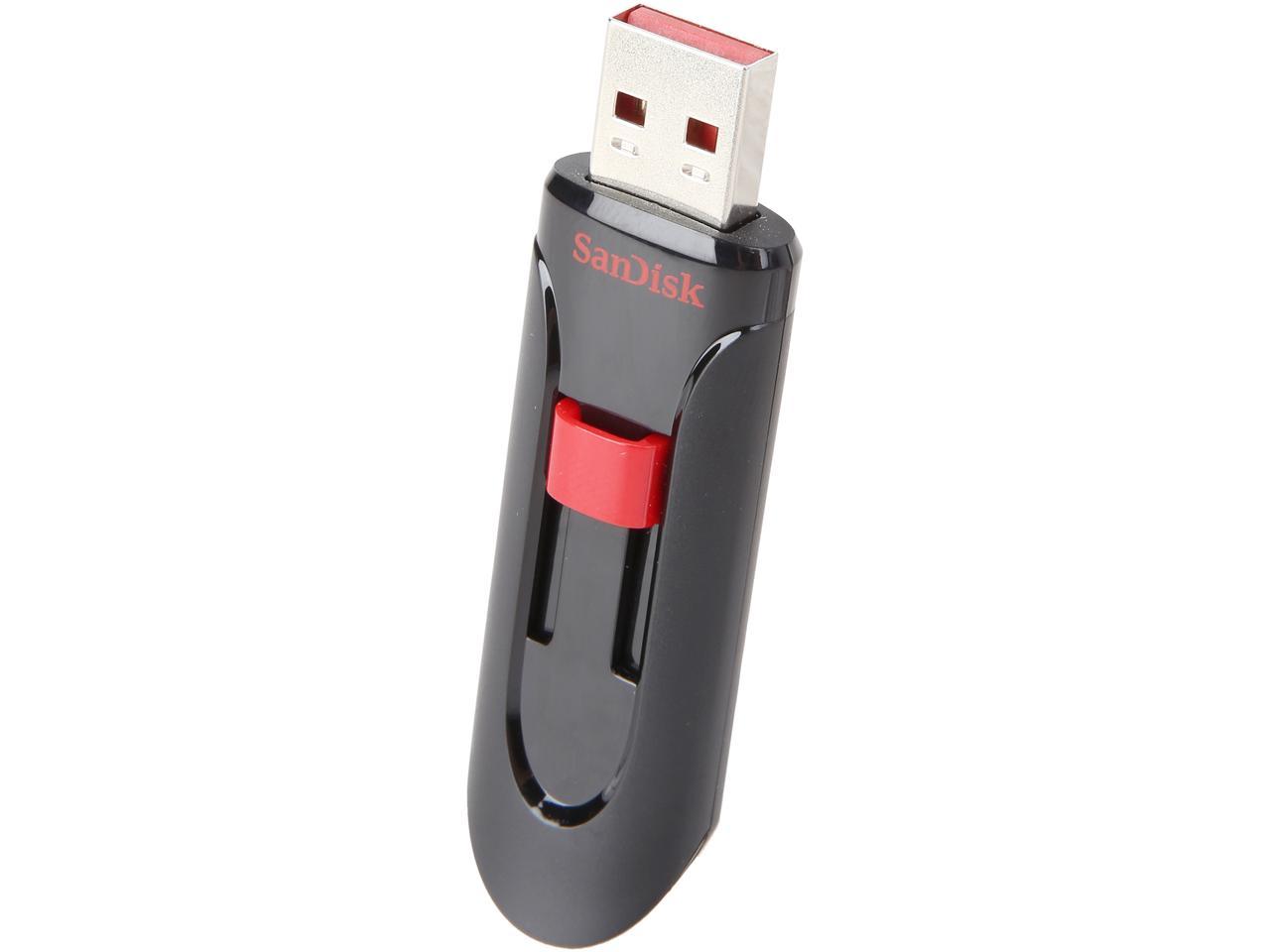 SanDisk 256GB Cruzer Glide CZ60 USB 2.0 Flash Drive (SDCZ60-256G-B35)