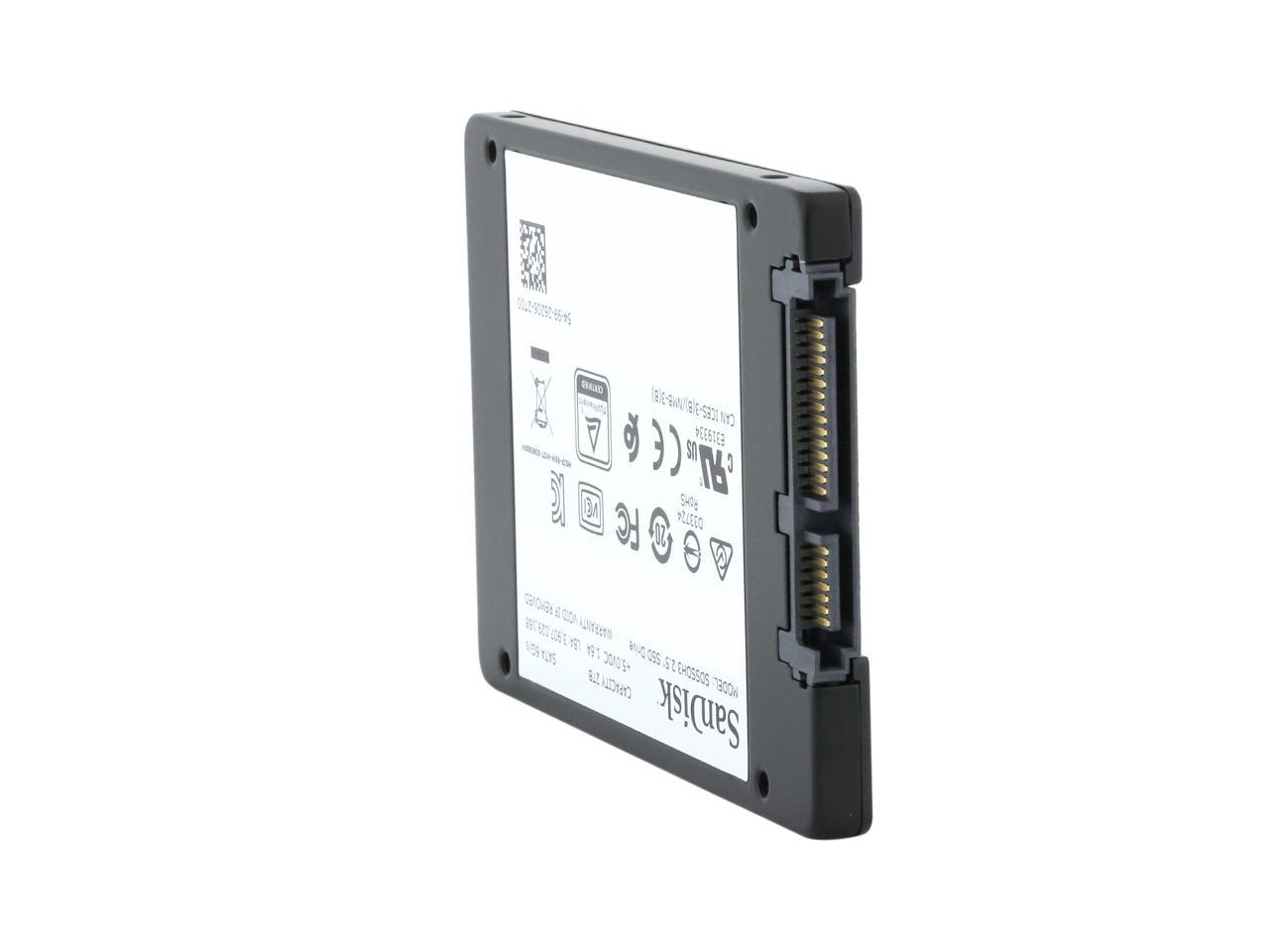SDSSDH3-2T00-G25 2.5/7mm SATA III 6 Gb/s SanDisk Ultra 3D NAND 2TB Internal SSD 