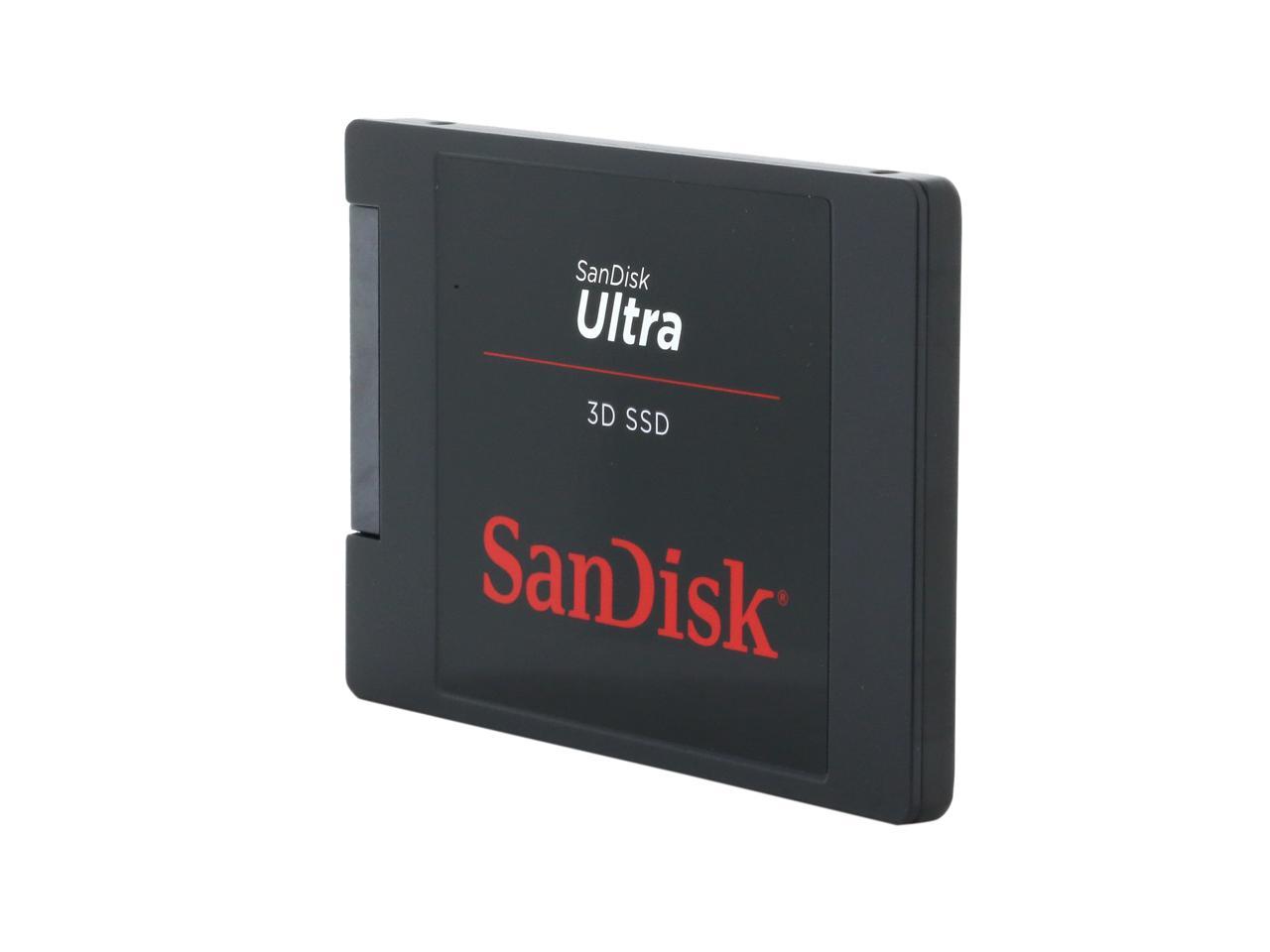 SanDisk サンディスク 内蔵 SSD 2.5インチ   SSD Ultra 3D 2TB SATA3.0   SDSSDH3-2T00 - 1