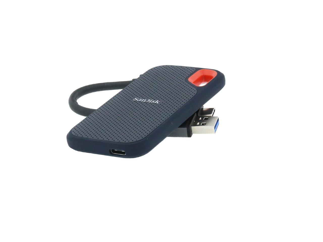 SanDisk Extreme 250GB External USB 3.1 Gen 2 Type-A/Type-C Portable Solid-S... 