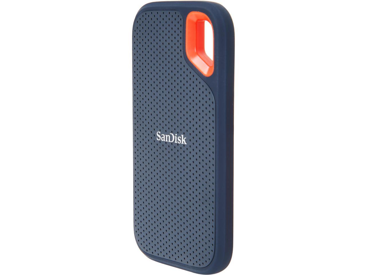 SanDisk 2TB Extreme Portable External SSD - Up to 550 MB/s - USB-C, USB 3.1  - SDSSDE60-2T00-G25