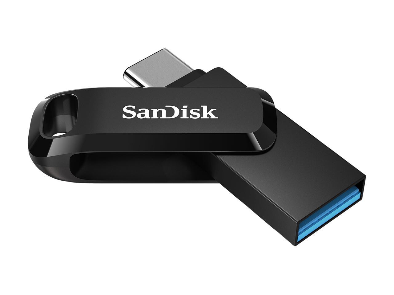 enkelt ophøre Tilbageholde SanDisk 256GB Ultra Dual Drive Go USB Type-C Flash Drive (SDDDC3-256G-G46)  - Newegg.com