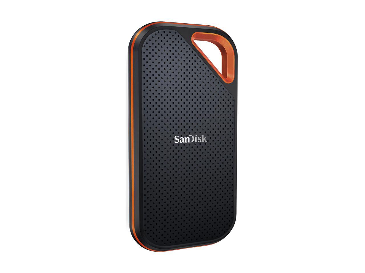 SanDisk 2TB Extreme PRO Portable SSD - Up to 2000MB/s - USB-C, USB 3.2 Gen  2x2 - External Solid State Drive - SDSSDE81-2T00-G25