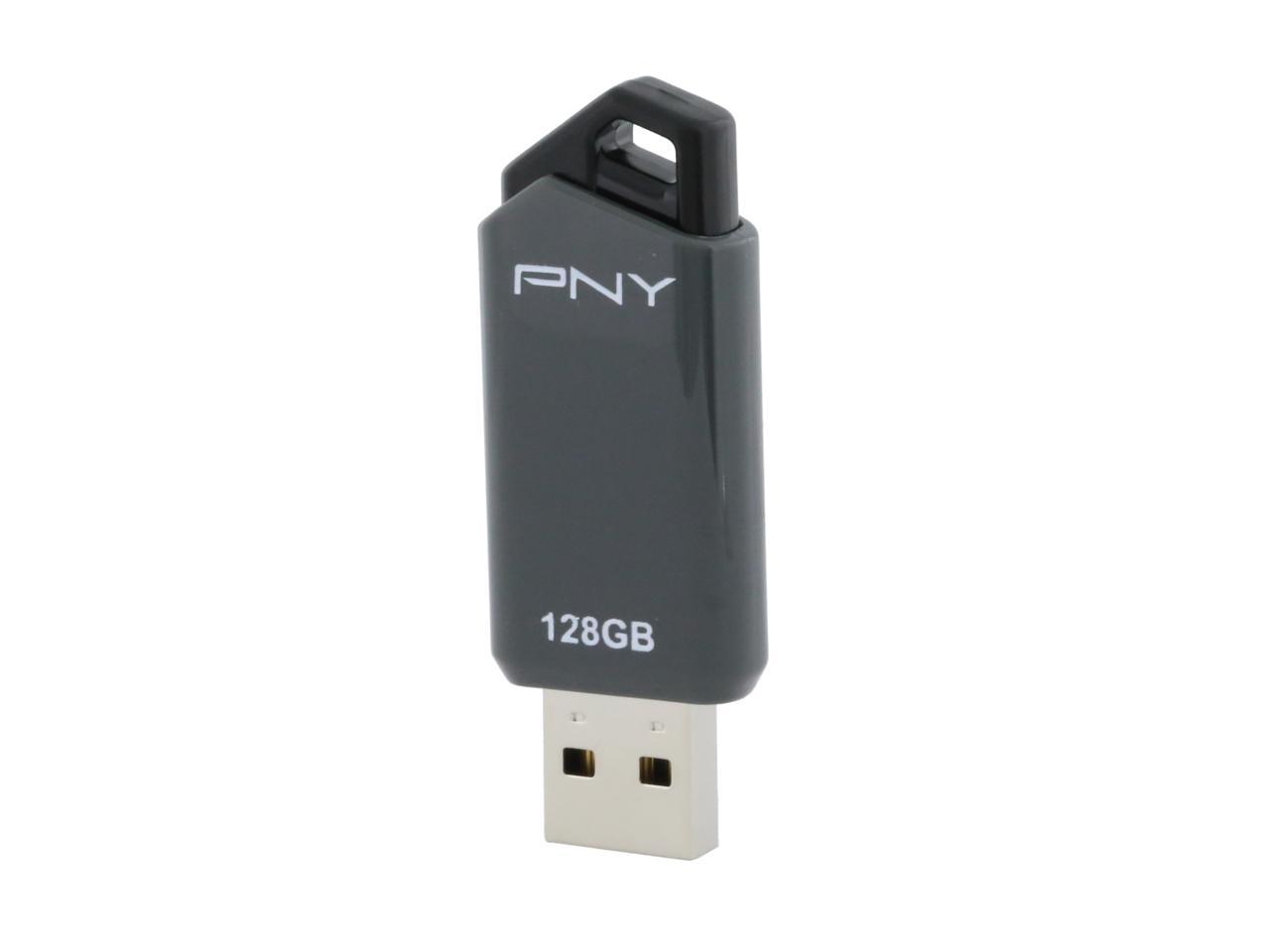 PNY 128GB Retract USB 2.0 Flash Drive (P-FD128RTCG-GE) - Newegg.com