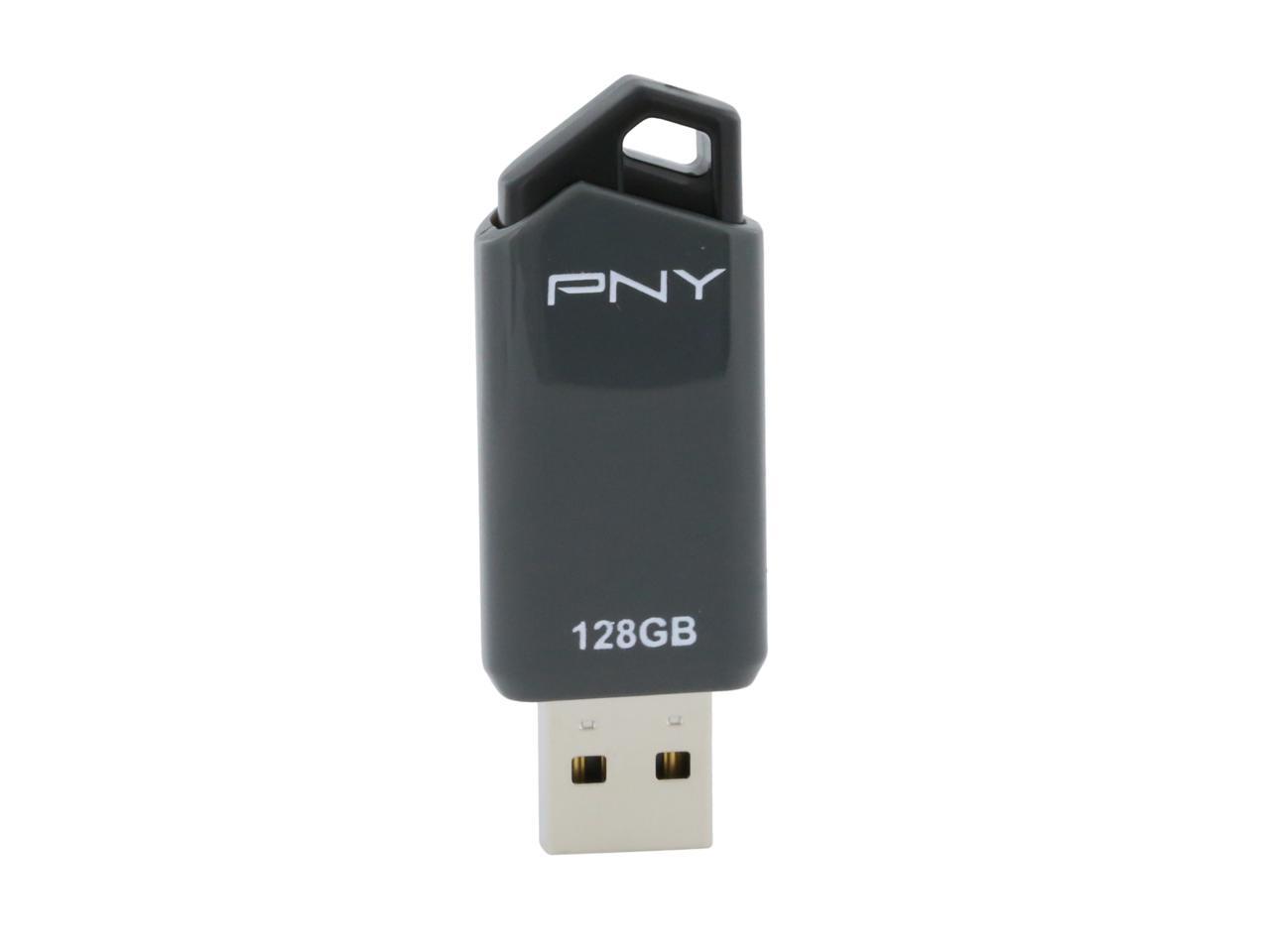 PNY 128GB Retract USB 2.0 Flash Drive (P-FD128RTCG-GE) - Newegg.com