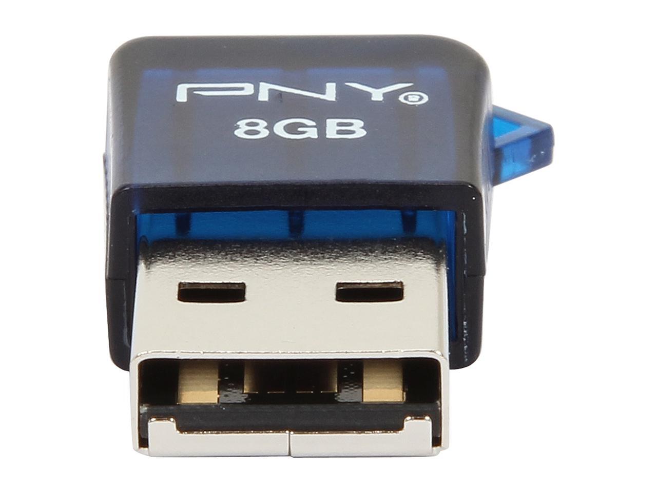 Pny 8gb micro sleek usb 2 0 flash drive newegg