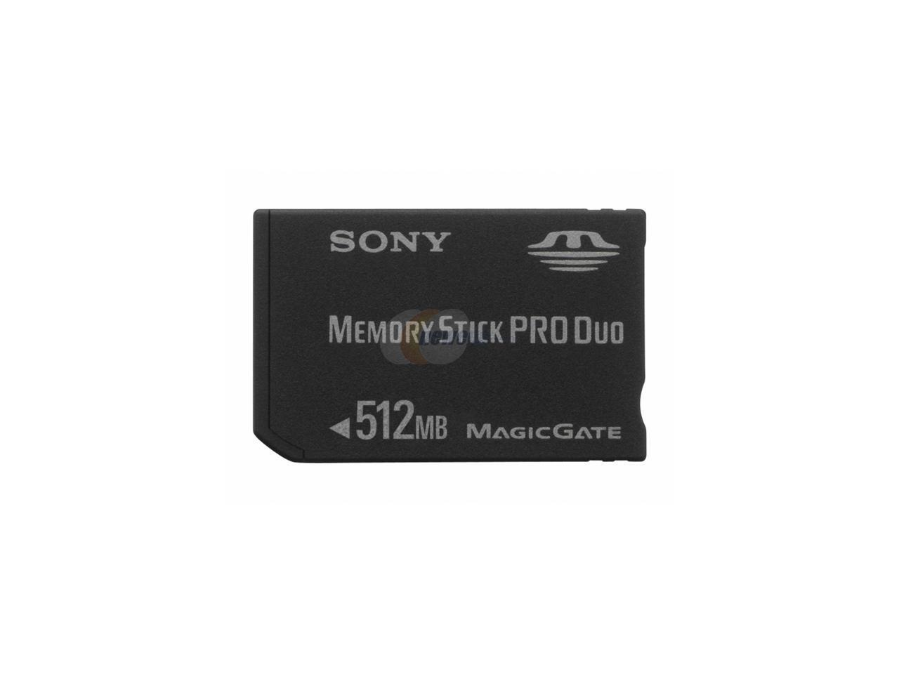 SONY 512MB Memory Stick Pro Duo (MS Pro Duo) Flash Card Model MSXM512S