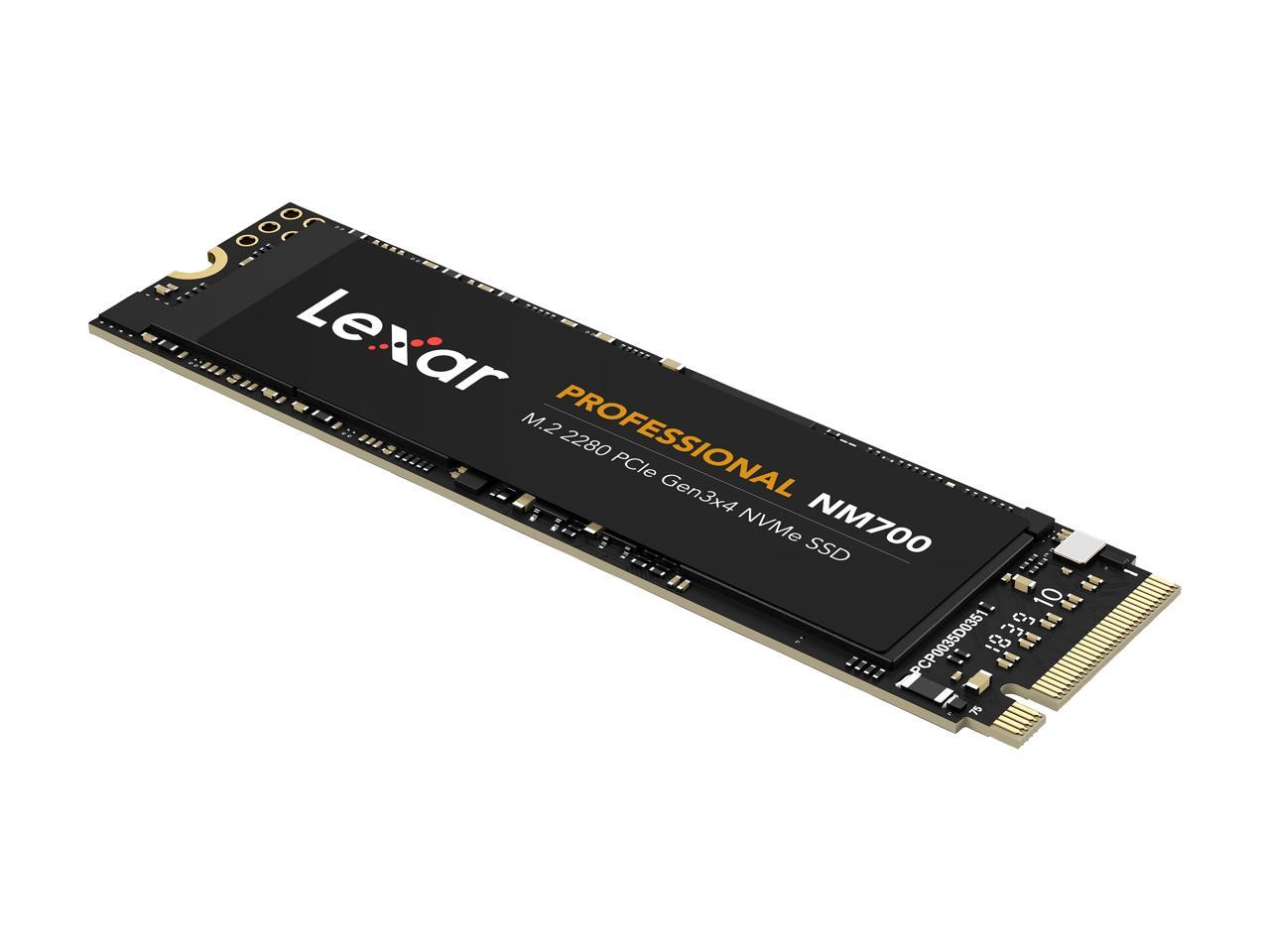 Ssd lexar professional nm700 256gb lnm700 256rb обзор