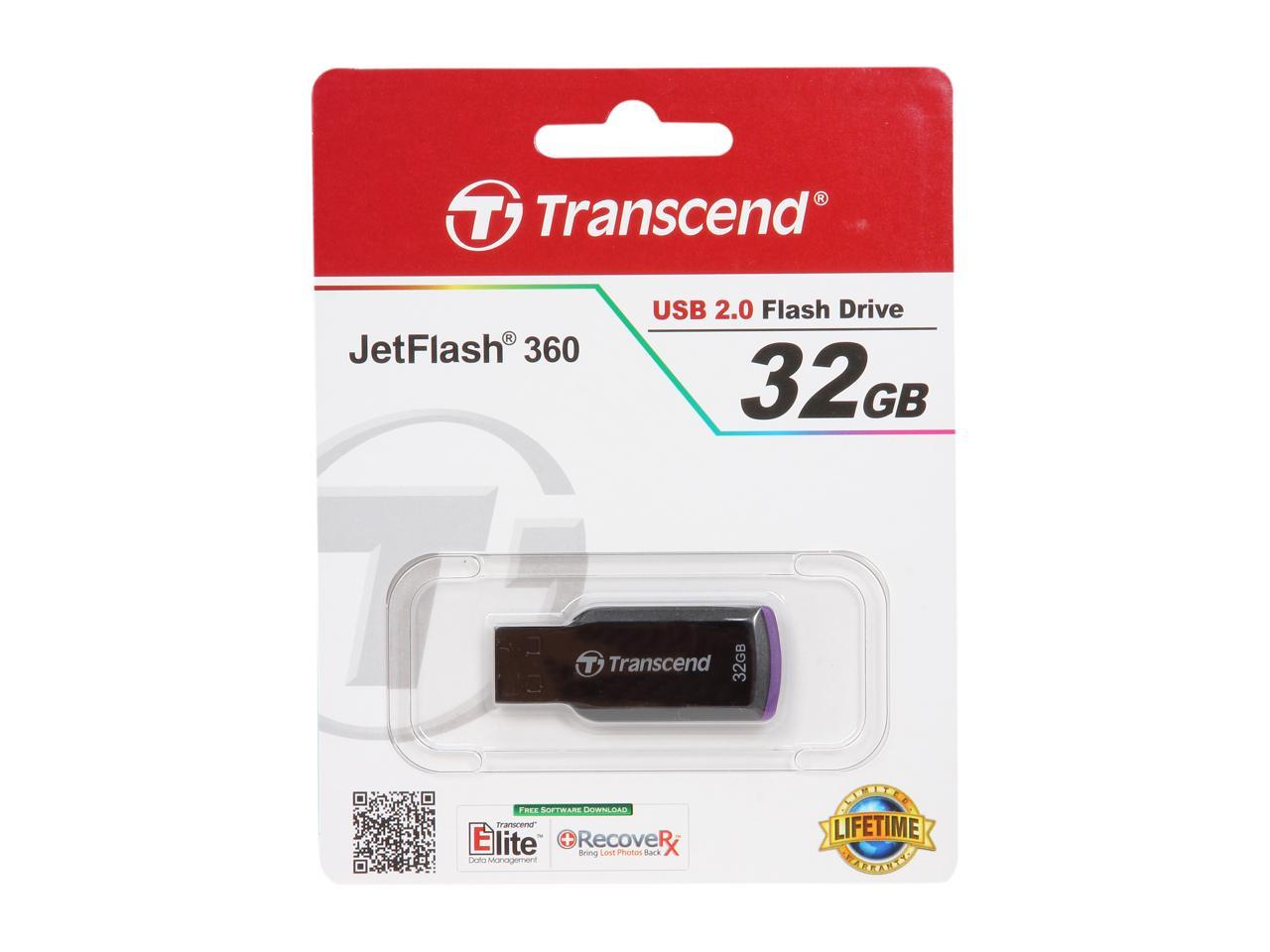 Transcend JetFlash 360 32GB USB 2.0 Flash Drive - Newegg.com