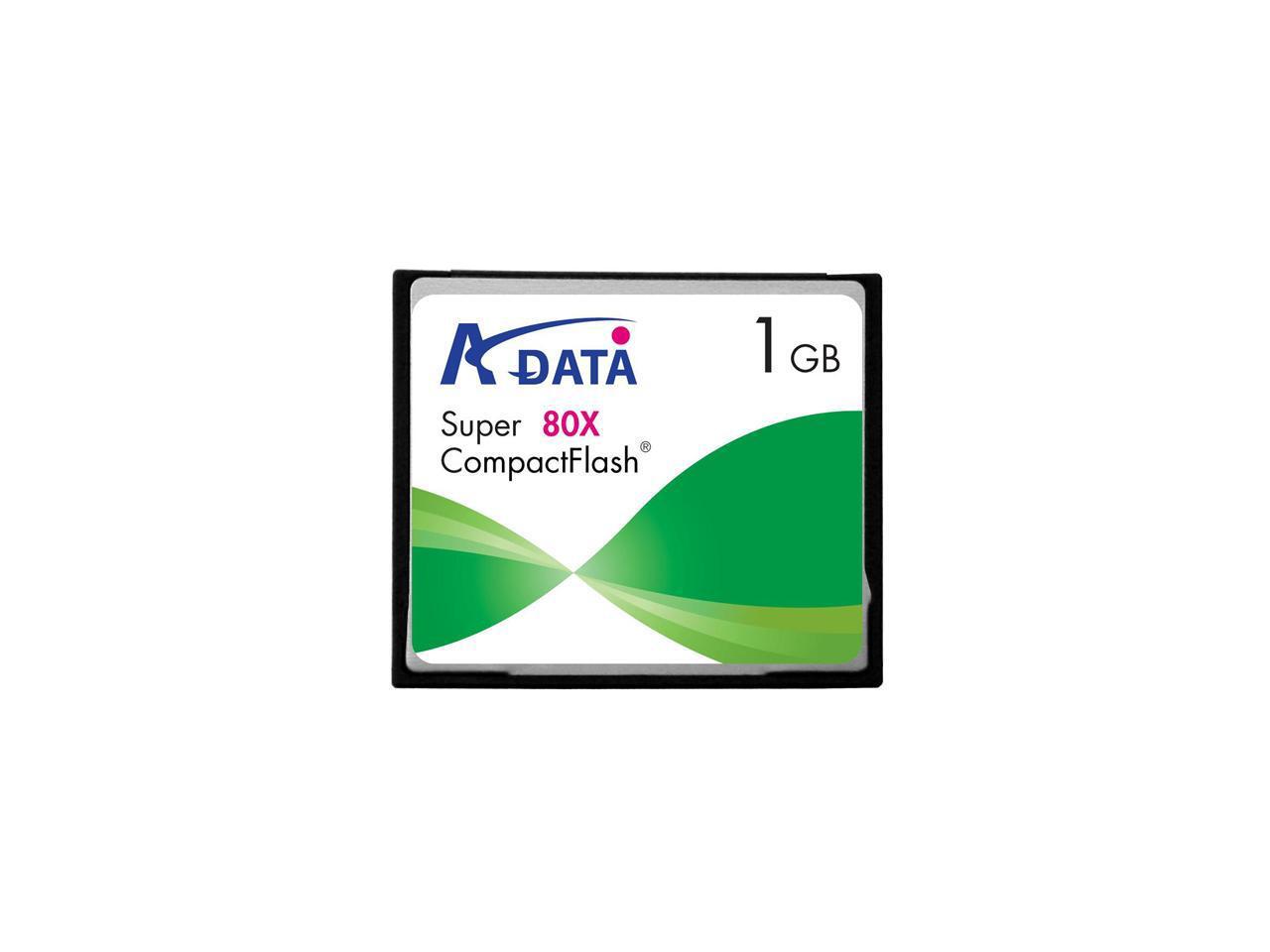 ADATA 1GB Compact Flash (CF) Flash Card Model 80x 1G - Newegg.com