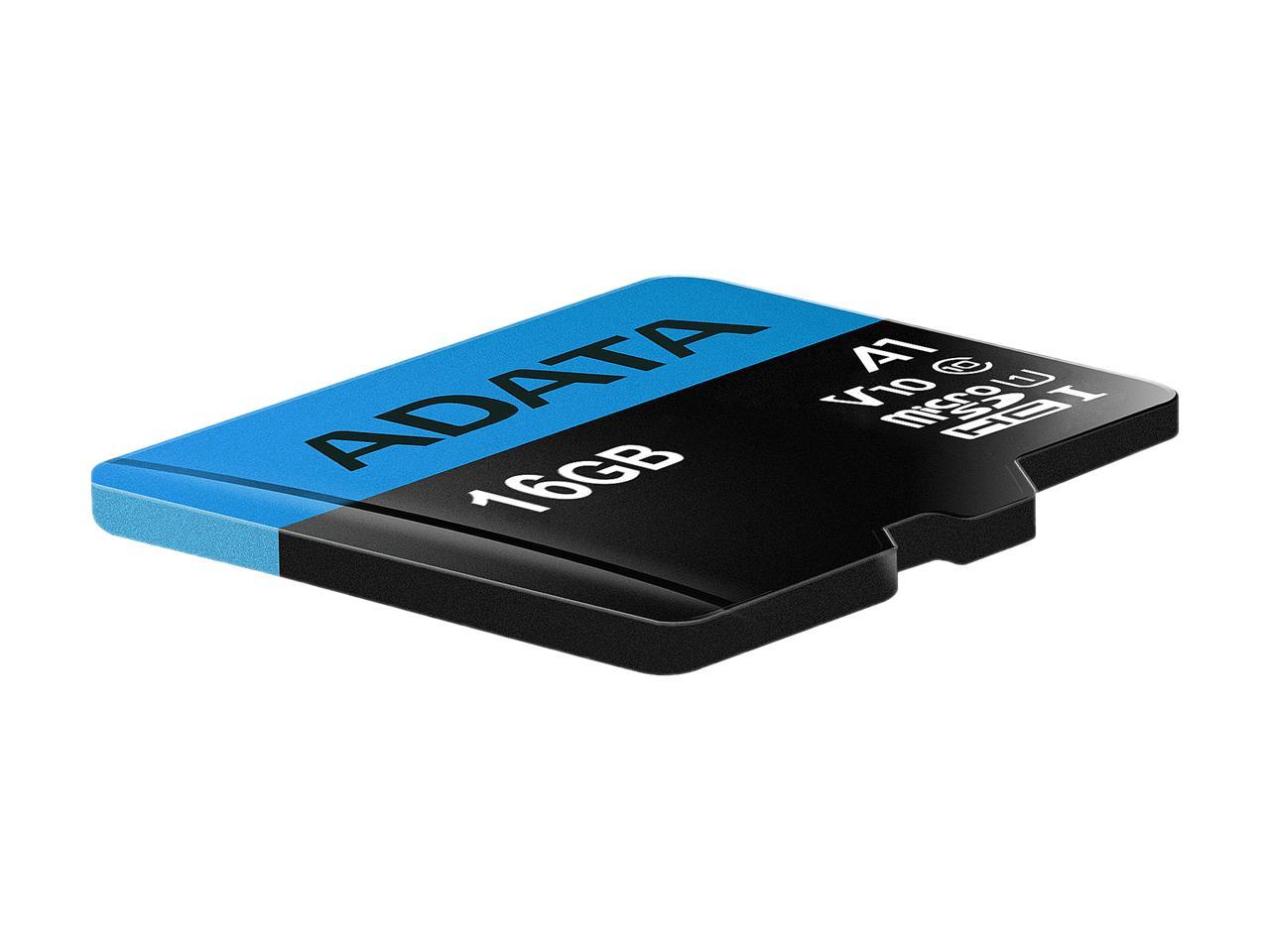 Adata 16gb Premier Microsdhc Class 10 V10 A1 Memory Card 0913