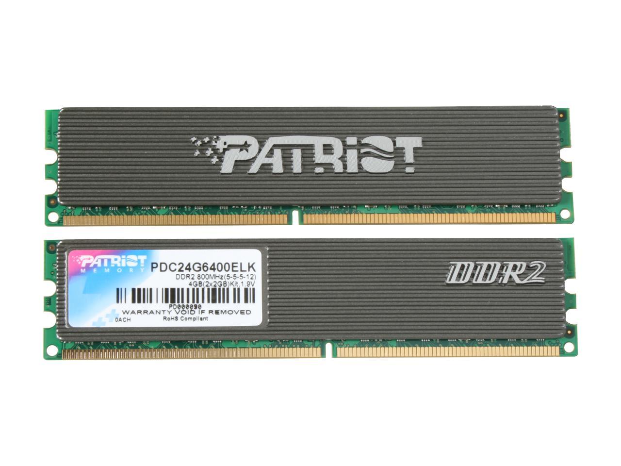 Patriot Extreme Performance Gaming Series 4GB (2 x 2GB 