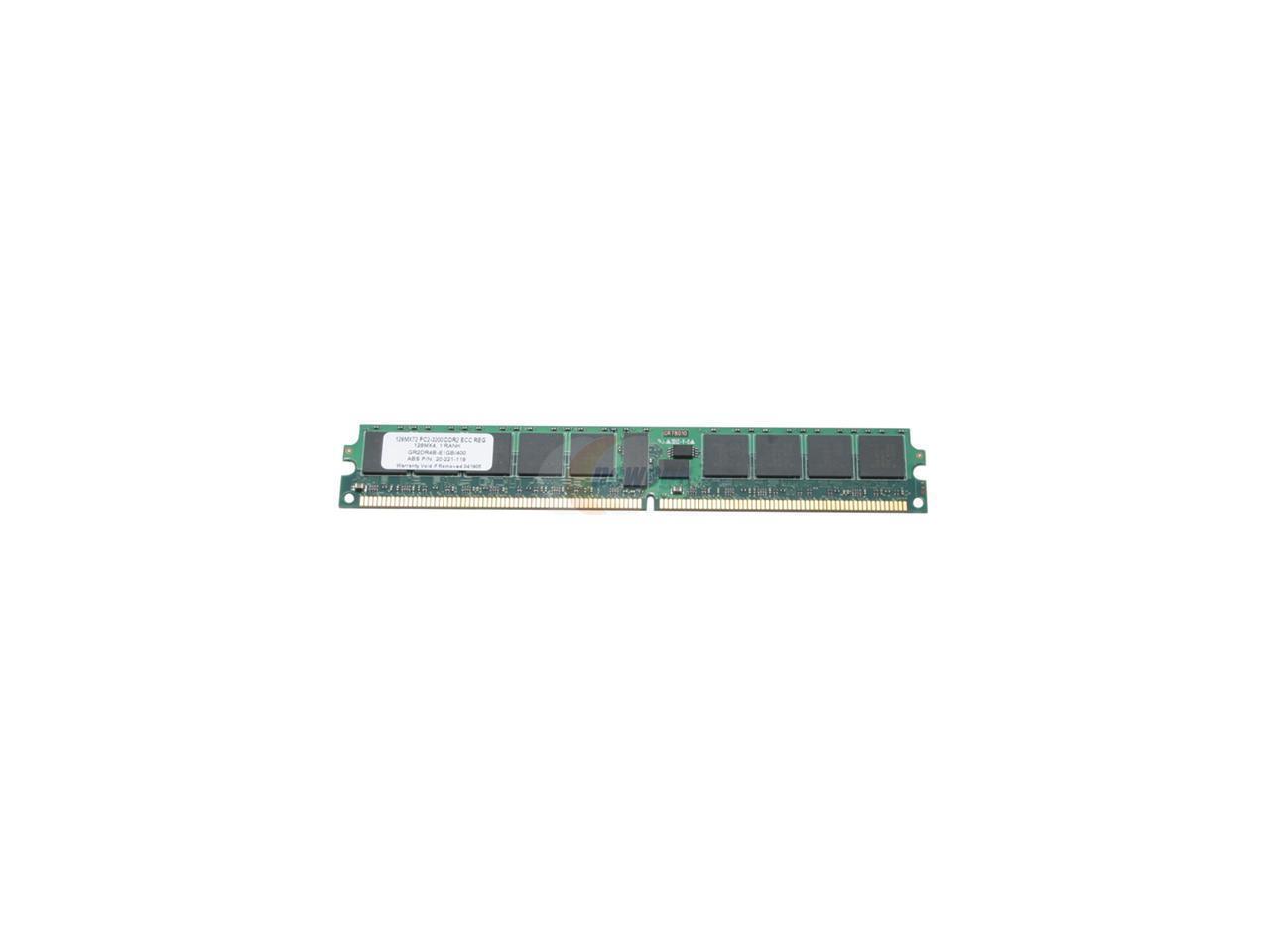 Gigaram 1GB 240 Pin DDR2 SDRAM ECC Registered DDR2 400 PC2 3200 
