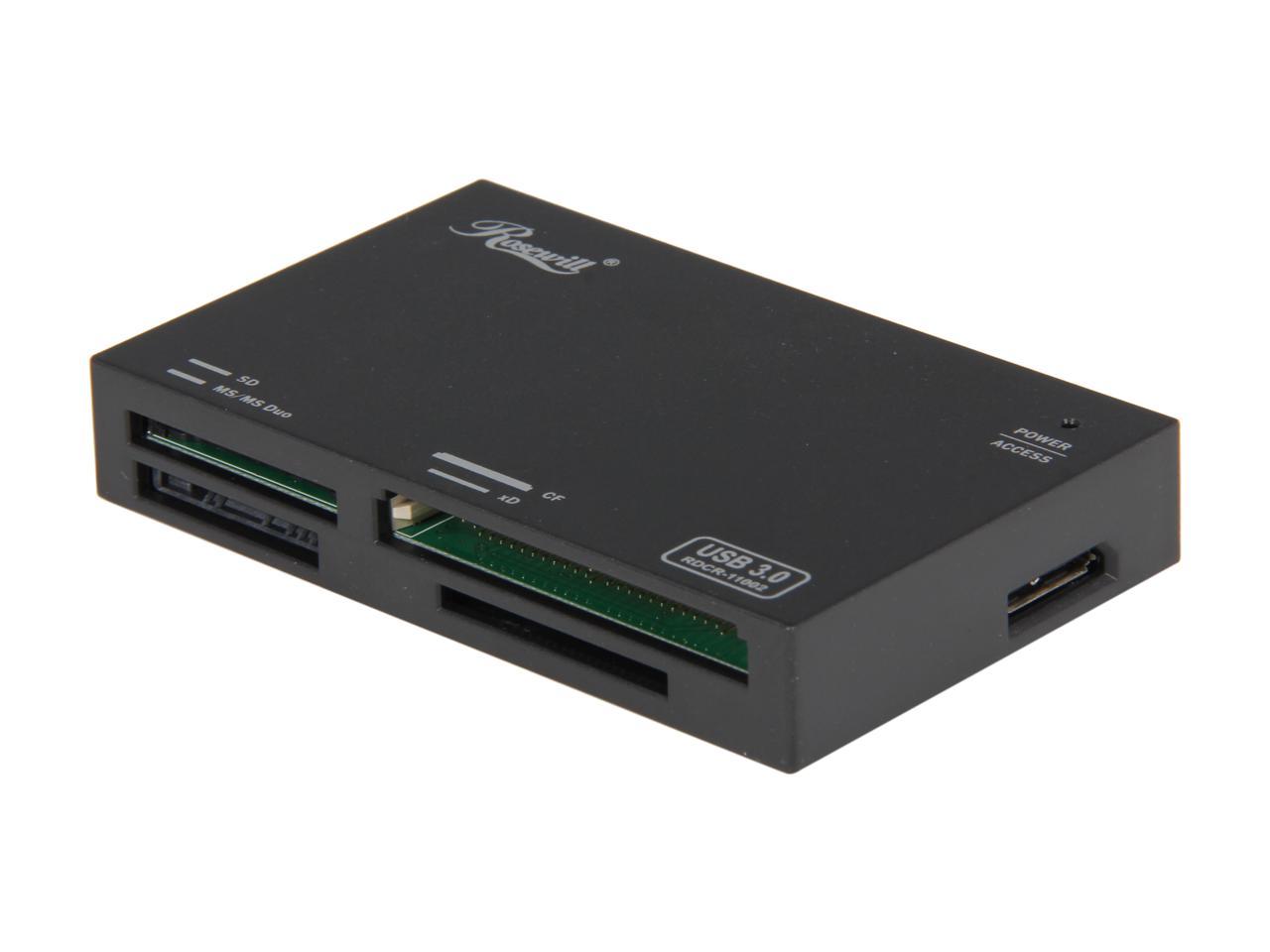 Open Box: Rosewill RDCR-11002 All-in-one USB 3.0 Card Reader - Newegg.com