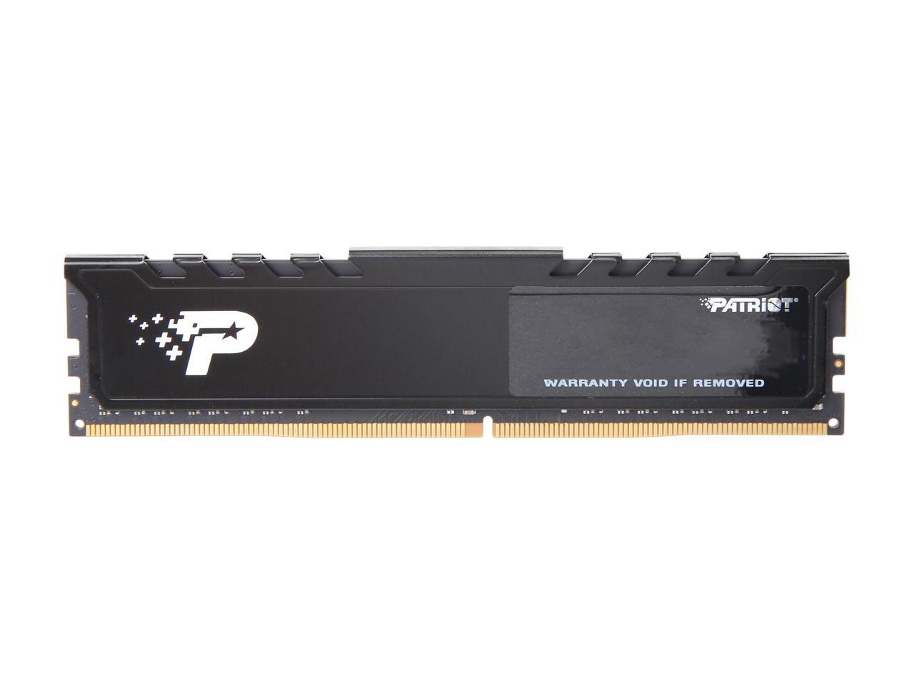 Patriot 16gb 2 Pin Ddr4 Sdram Ddr4 2666 Pc4 Desktop Memory Model Psp416gh1 Newegg Com