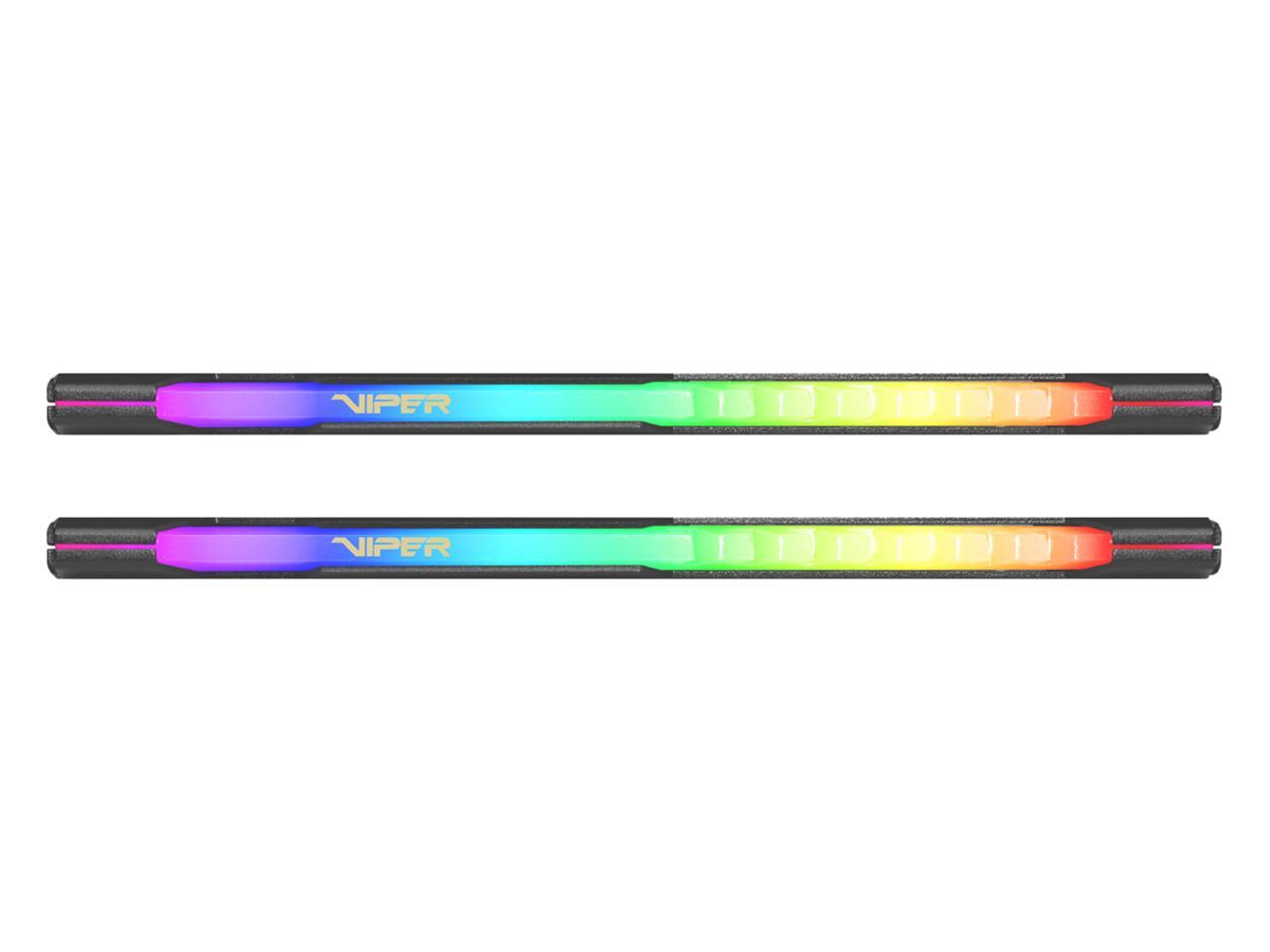 Patriot Viper Steel RGB 32GB (2 x 16GB) 288-Pin PC RAM DDR4 