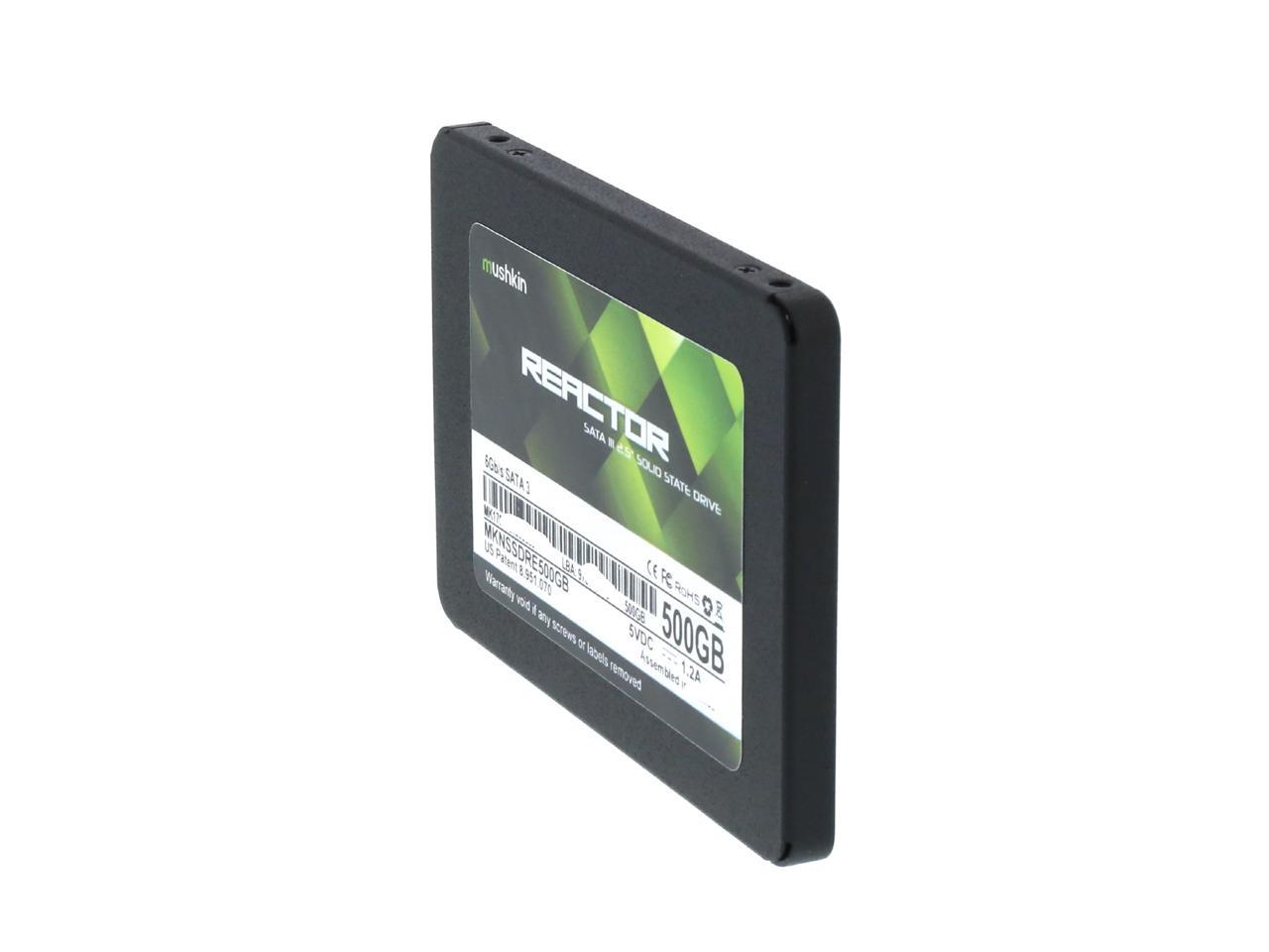 Mushkin Enhanced Reactor 2.5 500GB SATA III MLC Internal Solid State Drive  (SSD) MKNSSDRE500GB 