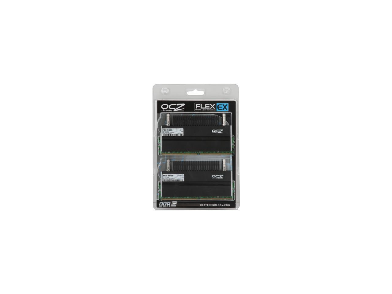 OCZ Flex EX 4GB (2 x 2GB) DDR2 1200 (PC2 9600) Desktop Memory Model