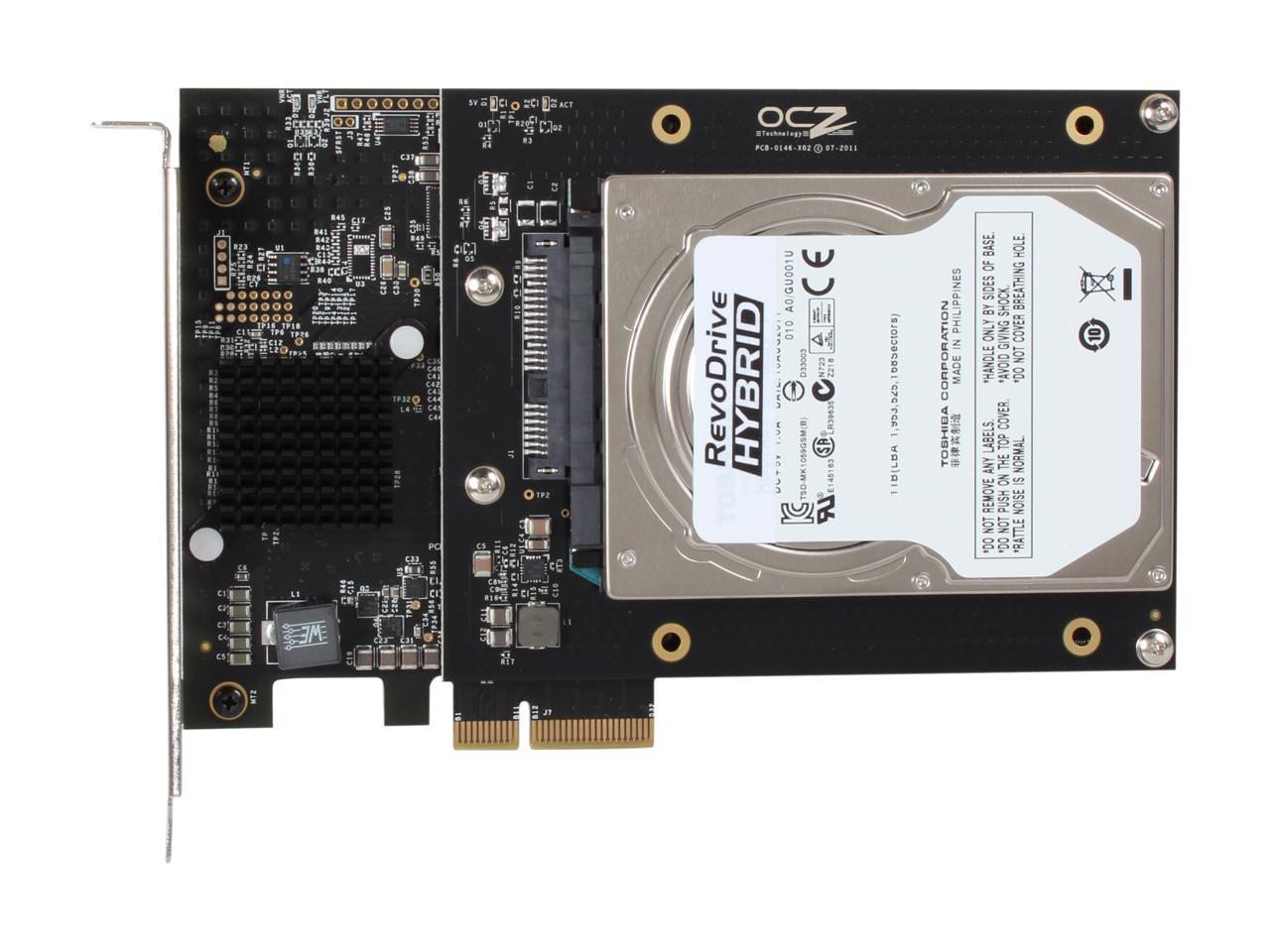 Ocz Revodrive Pci E 1tb Hybrid Solid State Drive Pci Express 20 X4 Mlc Internal Solid State 5585