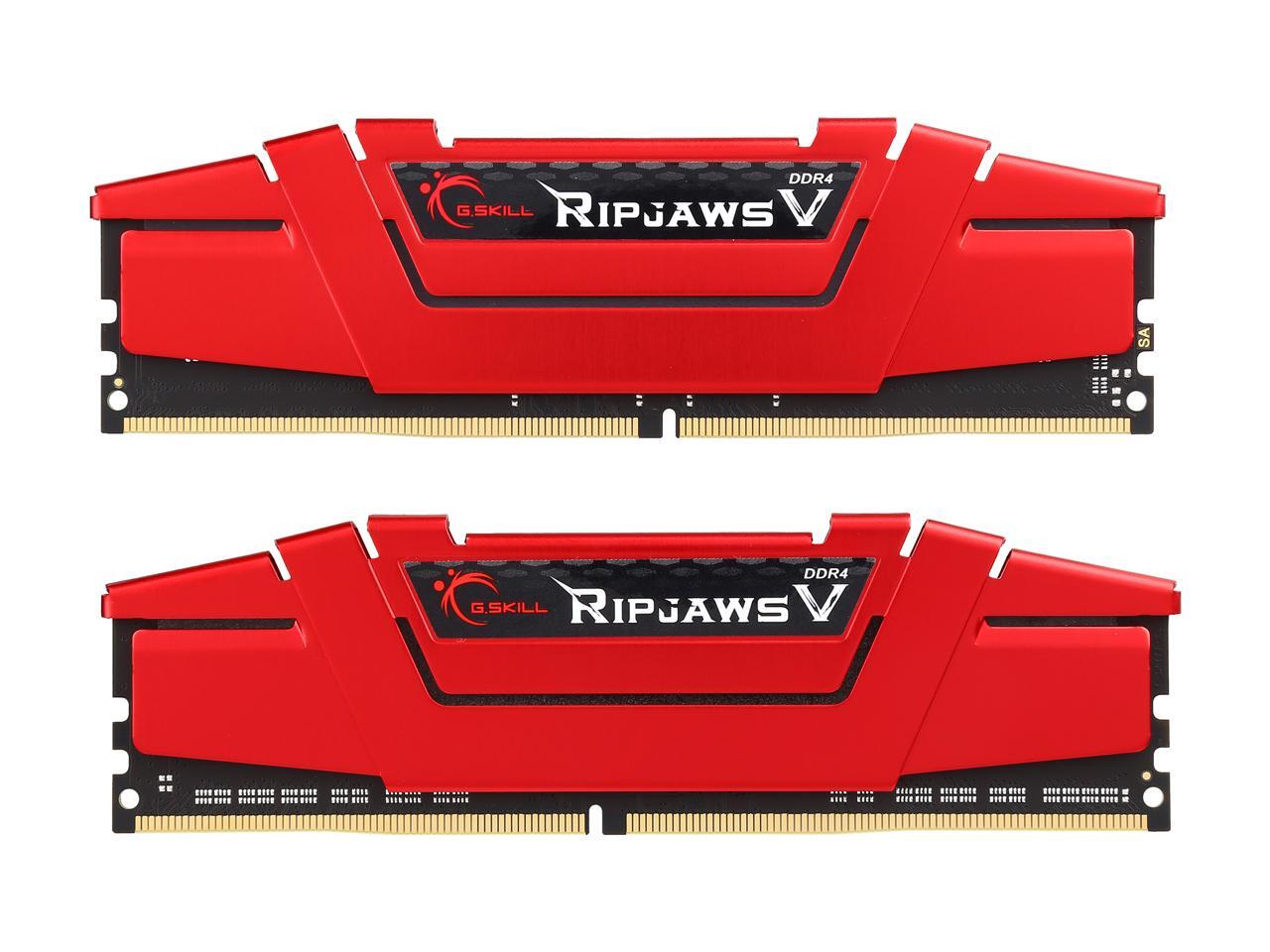 G.SKILL Ripjaws V Series 64GB (8 x 8GB) 288-Pin DDR4 SDRAM DDR4 3200 ...