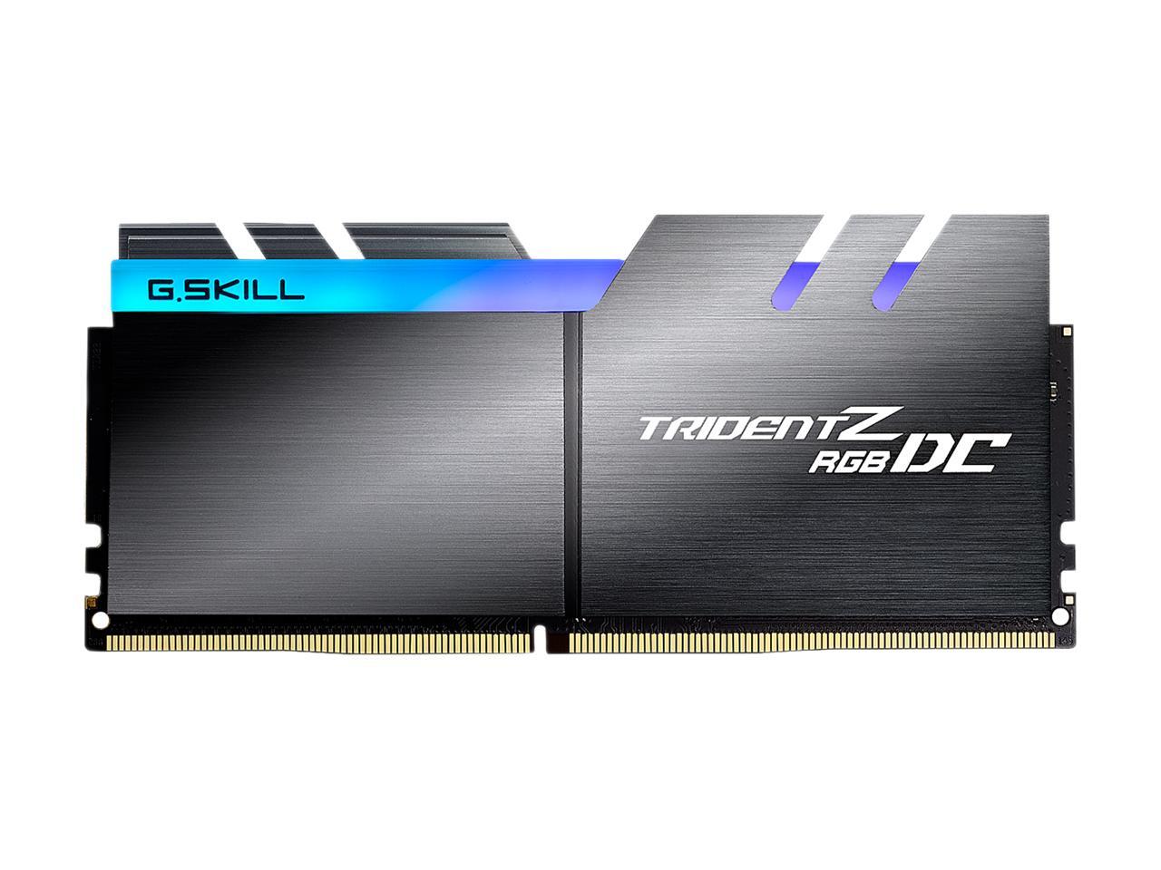 G.SKILL Trident Z RGB DC Series 64GB (2 x 32GB) DDR4 3200 (PC4 25600 ...