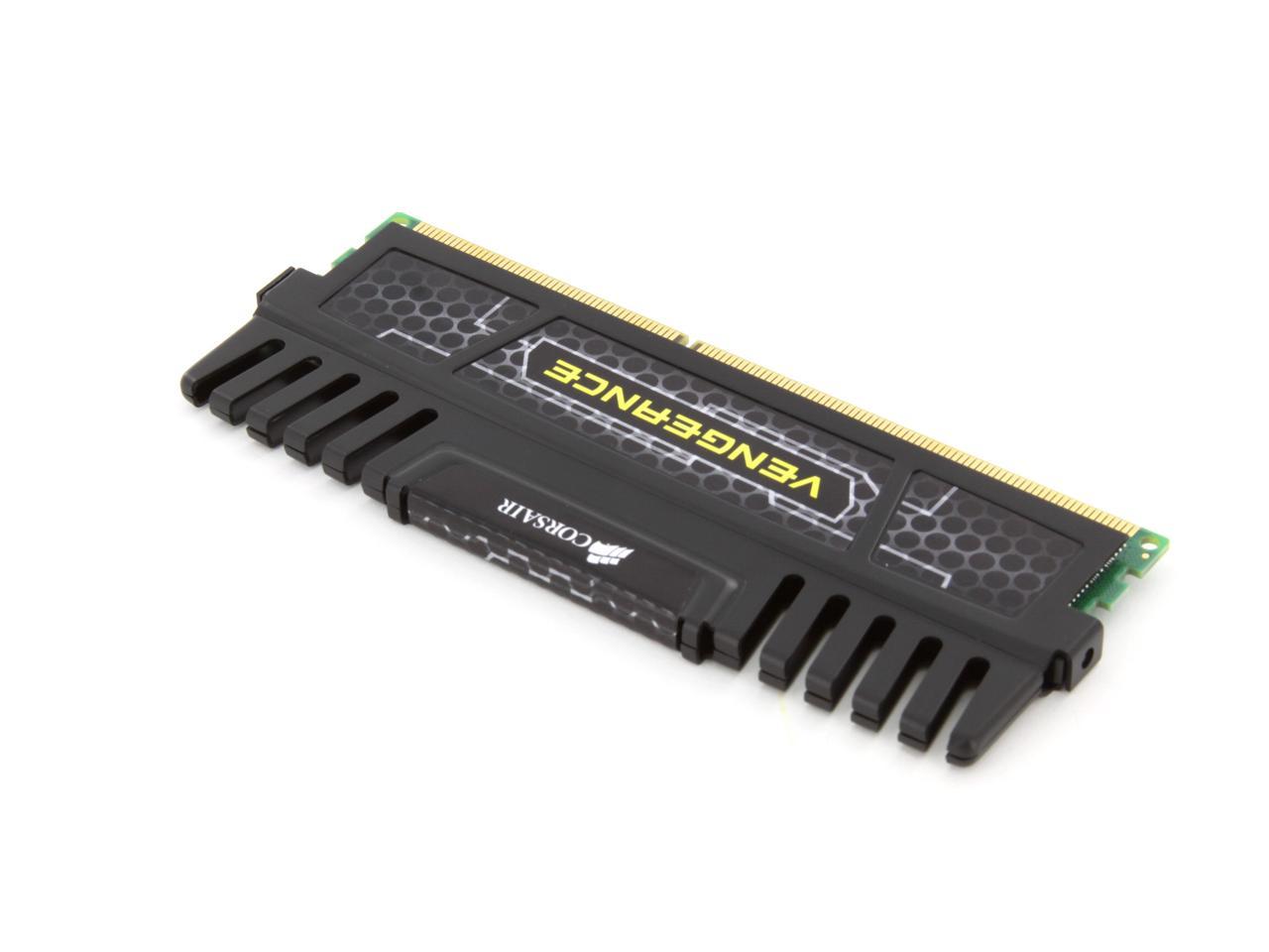 4x8GB Corsair CML32GX3M4A1600C10 Vengeance Low Profile 32GB DDR3 1600Mhz CL10 XMP Performance Desktop Memory Schwarz
