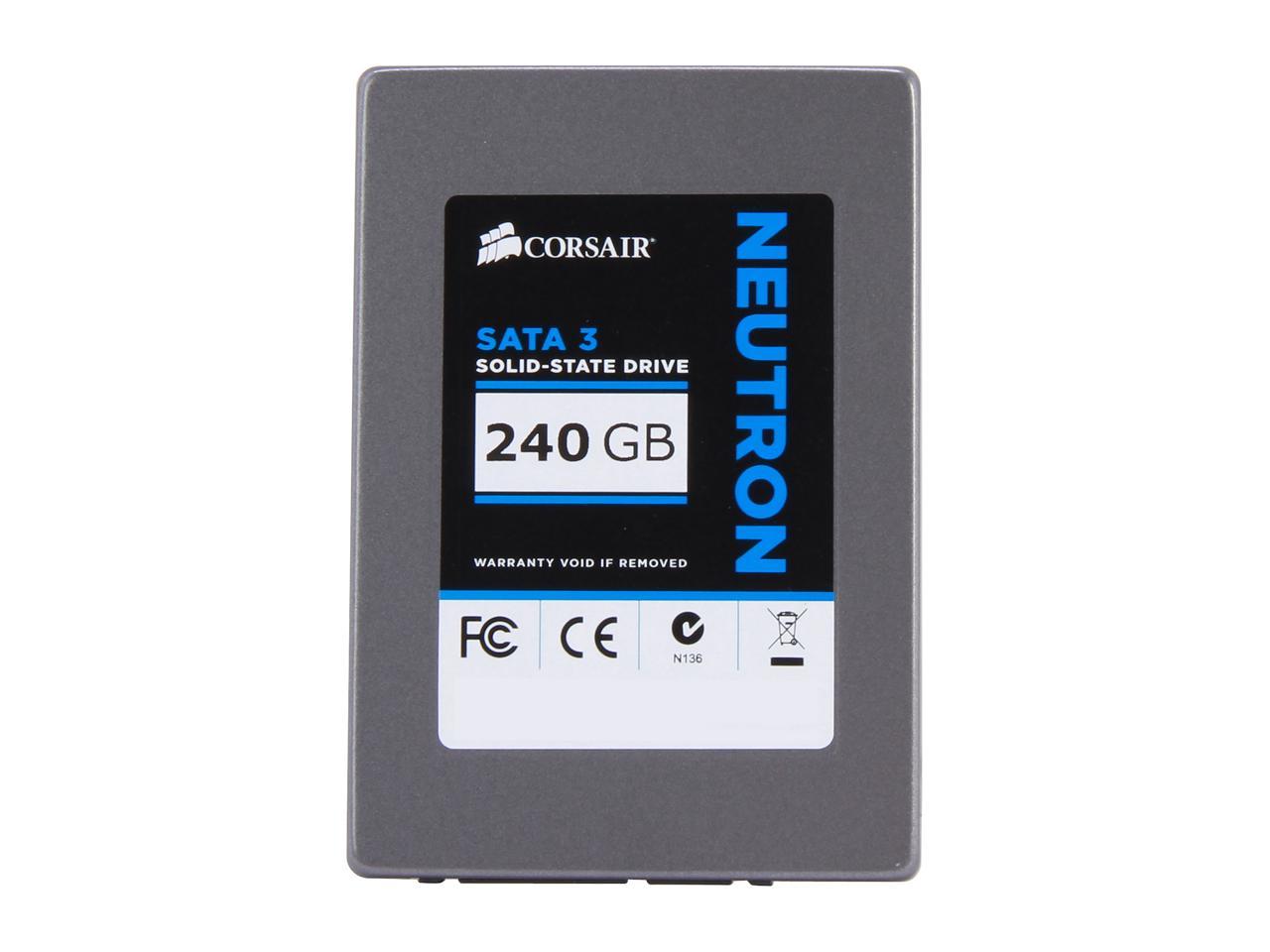 sticker Comparison Morning Corsair Neutron Series 2.5" 240GB SATA III Internal Solid State Drive (SSD)  CSSD-N240GB3-BK - Newegg.com