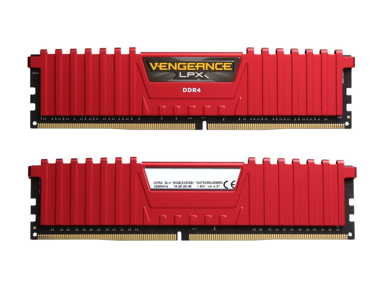 CORSAIR Vengeance LPX 16GB (2x8GB) DDR4 4266 (PC4-34100) C19 for