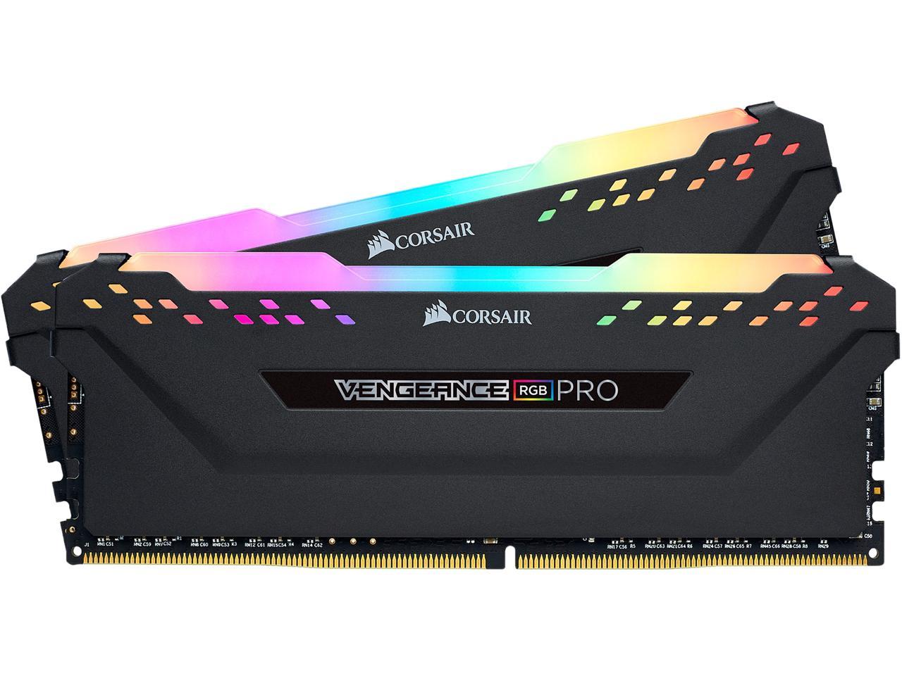 CORSAIR Vengeance RGB Pro 16GB 288-Pin DDR4 3000 Desktop