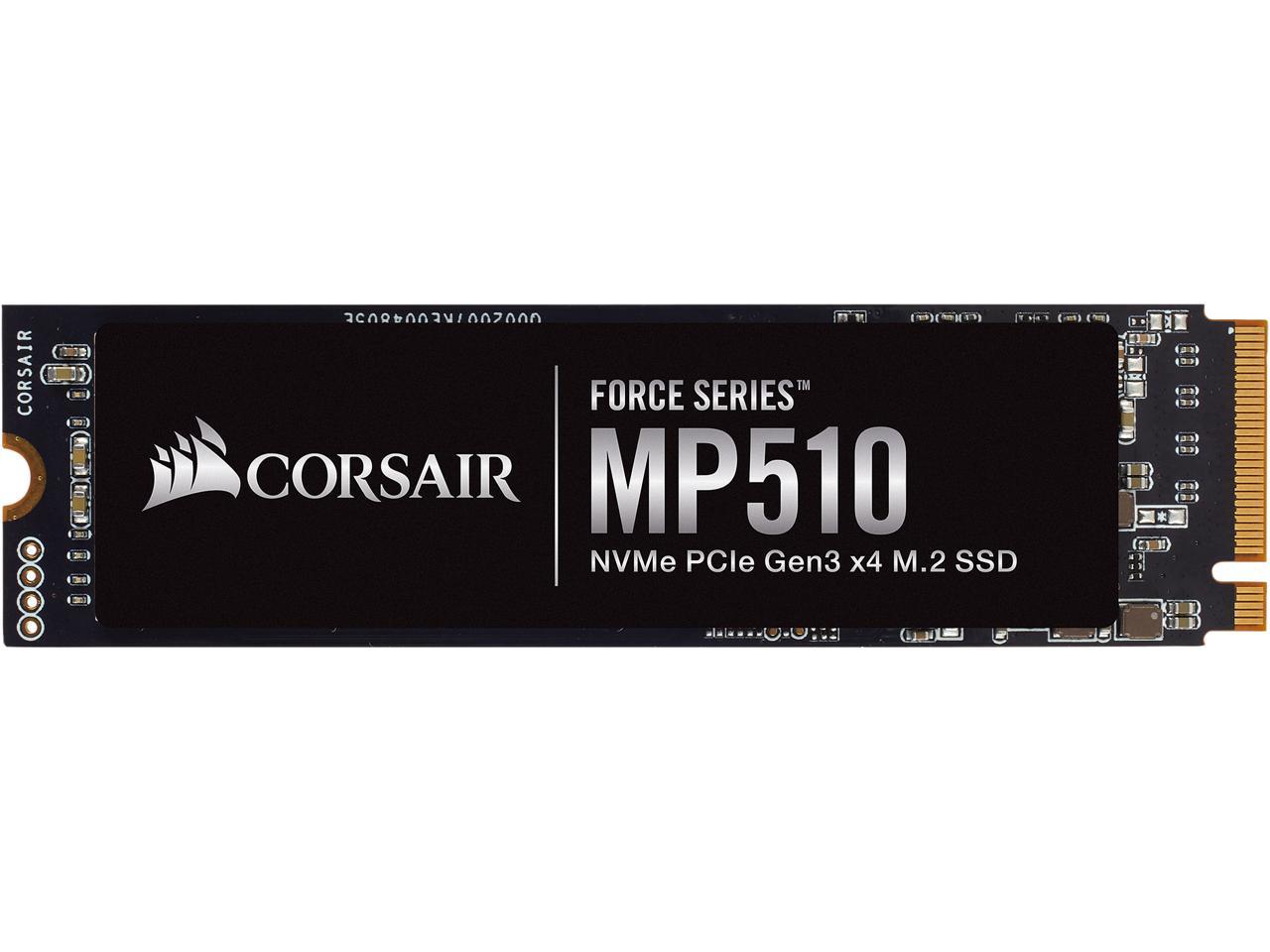 calm down sunlight ghost Corsair Force MP510 M.2 2280 480GB PCI-Express 3.0 x4, NVMe 1.3 3D TLC  Internal Solid State Drive (SSD) CSSD-F480GBMP510 - Newegg.com