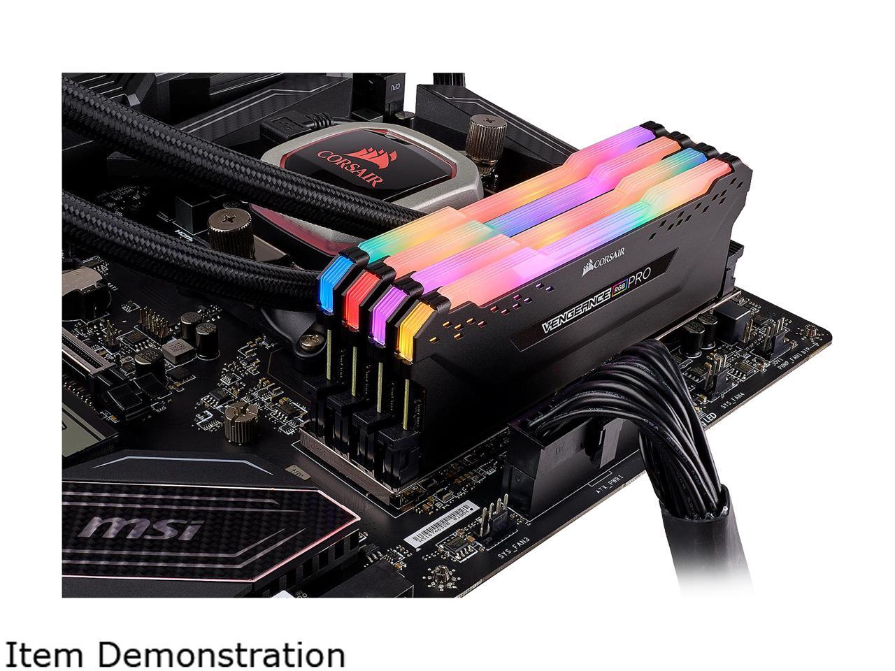 新品 Corsair DDR4-3200MHz デスクトップPC用 メモリ VENGANCE RGB PRO