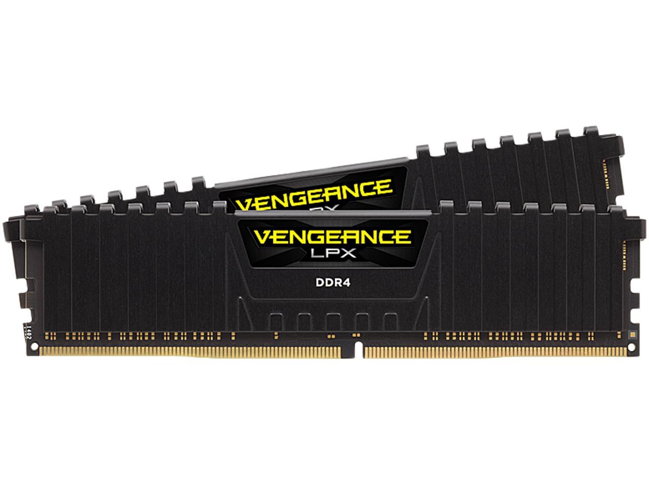 CORSAIR Vengeance LPX (AMD Ryzen Ready) 16GB (2 x 8GB) 288-Pin DDR4 4000  (PC4 32000) AMD Optimized Desktop Memory Model CMK16GX4M2Z4000C18