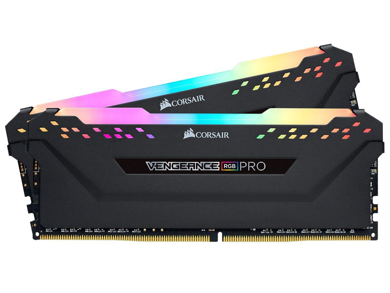 CORSAIR Vengeance RGB Pro 32GB (2 x 16GB) DDR4 RAM - Newegg.com