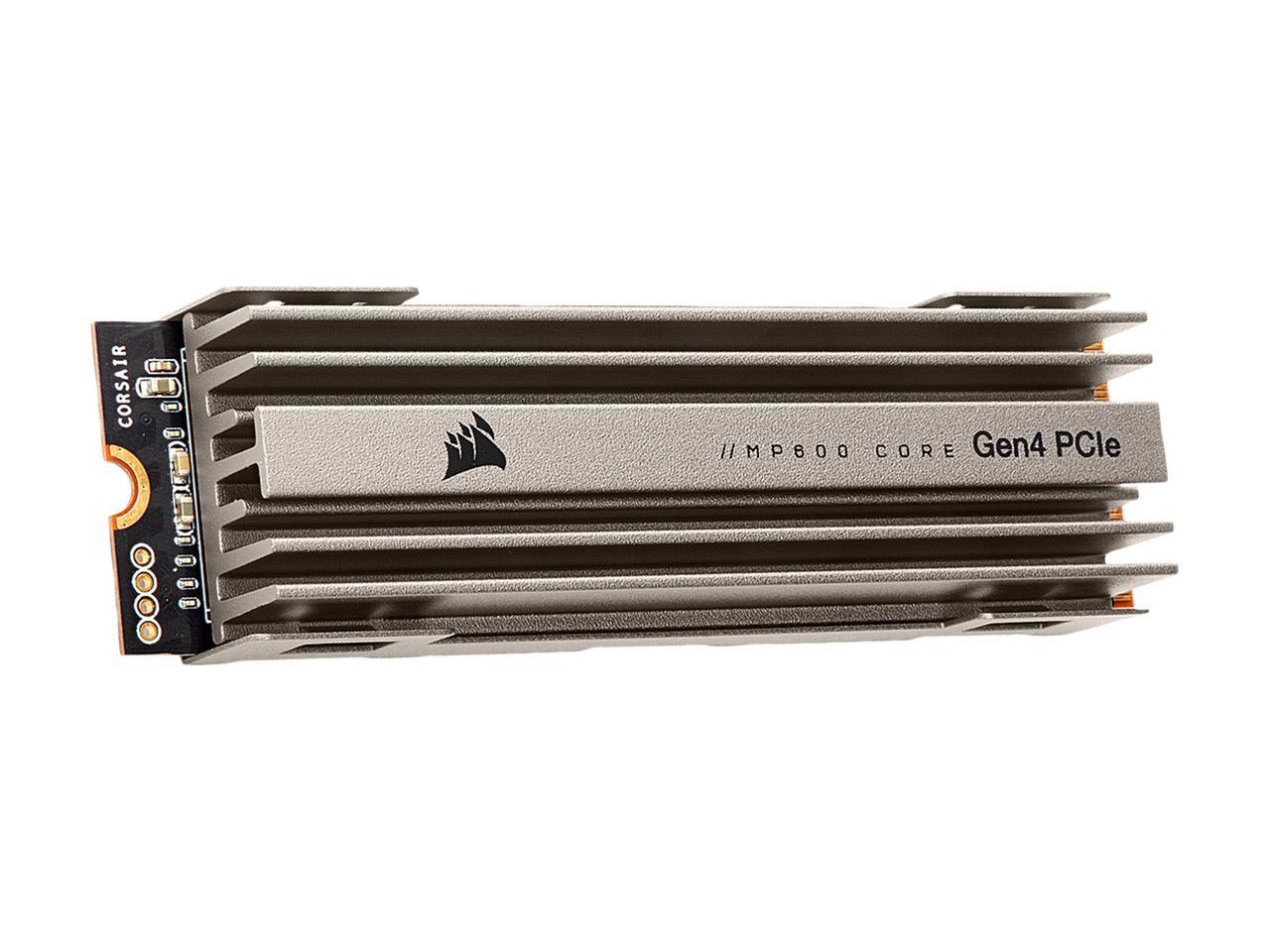 Corsair MP600 Core M.2 2280 1TB PCIe Gen 4.0 x4, NVMe 1.3 3D QLC