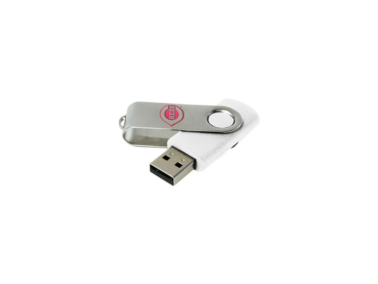 Centon DataStick Swivel MLB Cincinnati Reds 8 GB USB 2.0 Flash Drive