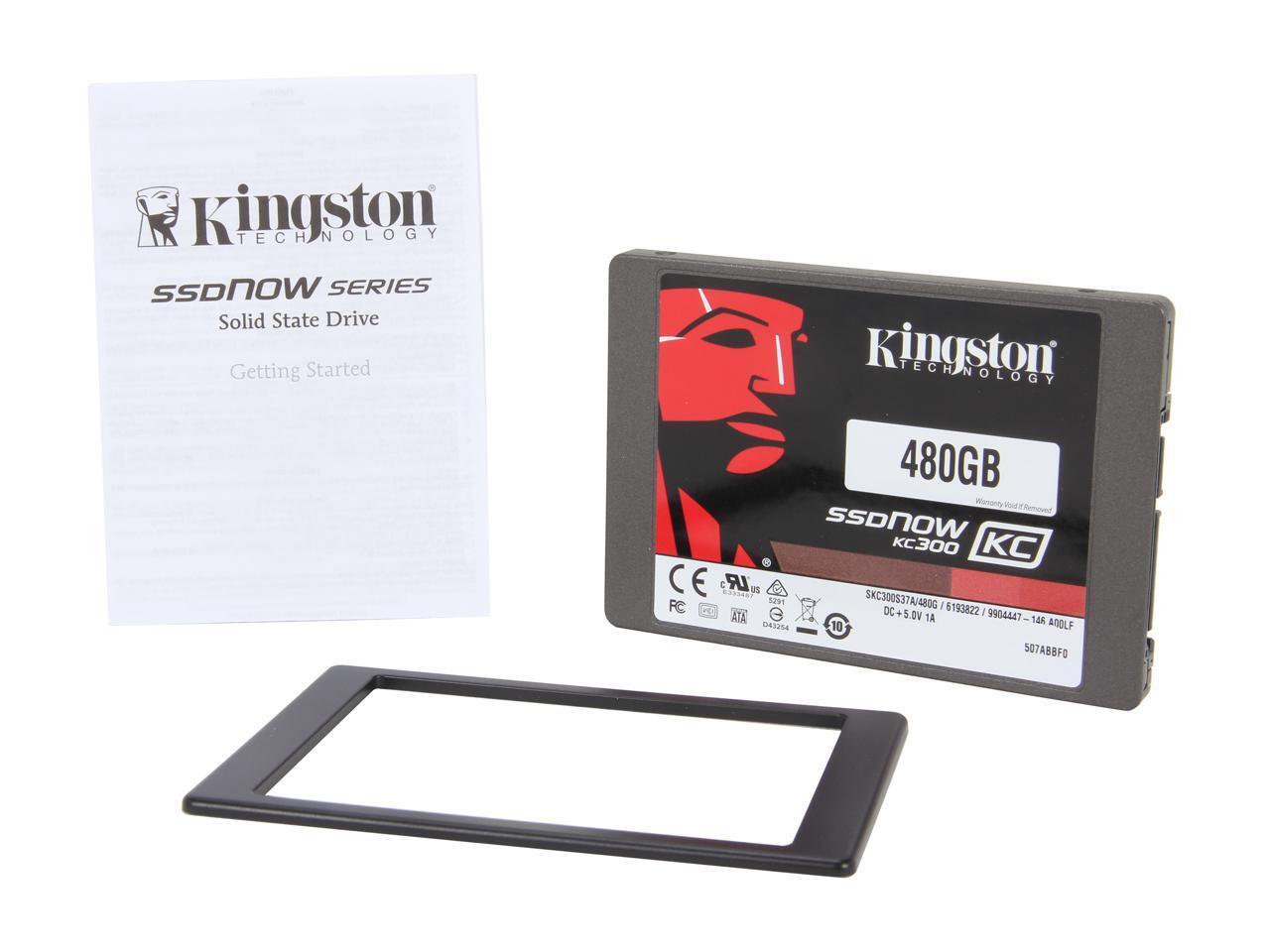 Kingston SSDNow KC300 SKC300S37A/480G 2.5" 480GB SATA III Enterprise ...