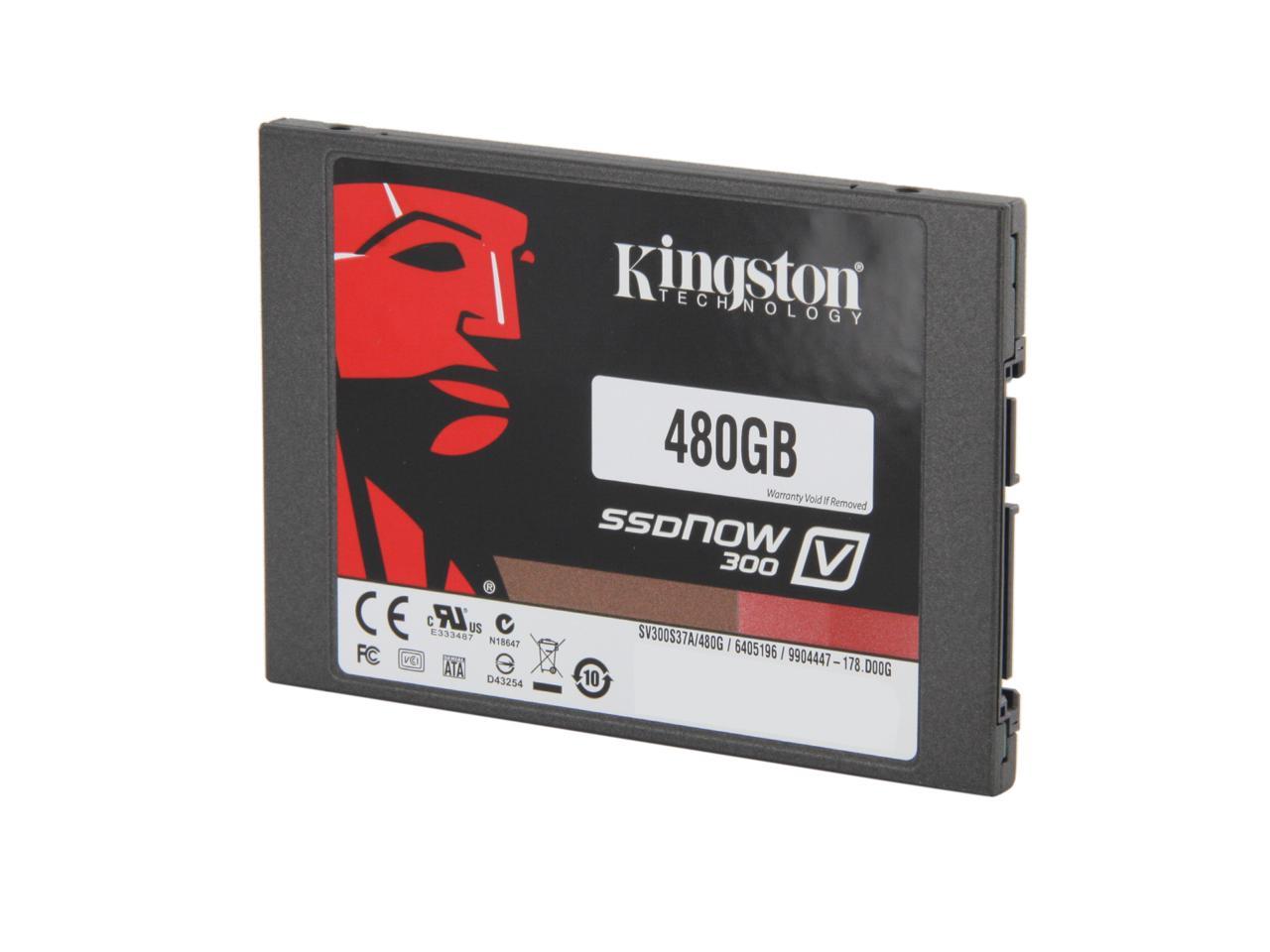 courtyard Suffix cough Kingston SSDNow V300 Series 2.5" 480GB SATA III Internal Solid State Drive ( SSD) SV300S37A/480G - Newegg.com