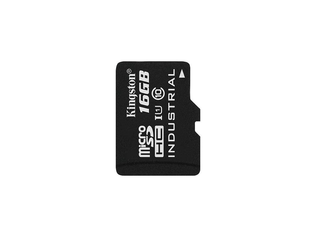 Kingston 16GB microSDHC Industrial Temperature Card Model SDCIT/16GBSP