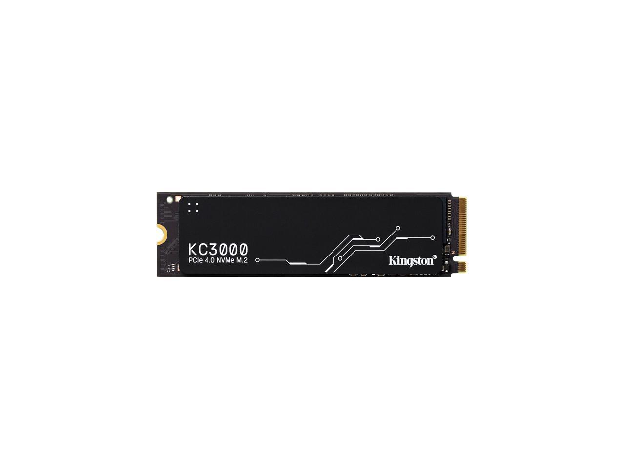 Kingston kc3000 m 2 2280 512gb pcie 4 0 x4 nvme 3d tlc internal solid