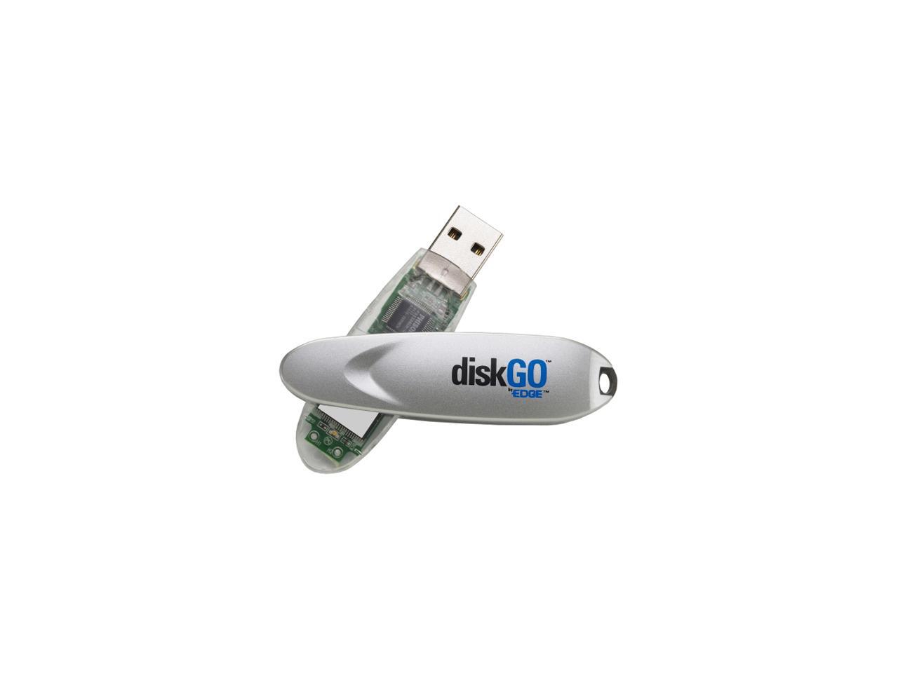 EDGE Tech DiskGO Secure 2GB USB 2.0 Encryption Flash Drive 256bit AES