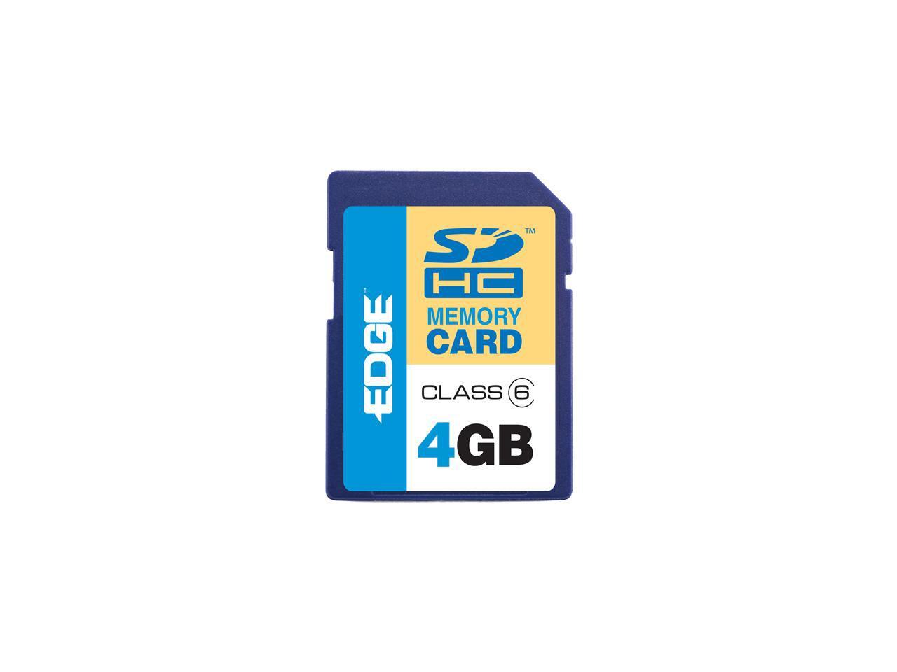 EDGE Tech 4GB ProShot Secure Digital High Capacity (SDHC) Card (Class 6