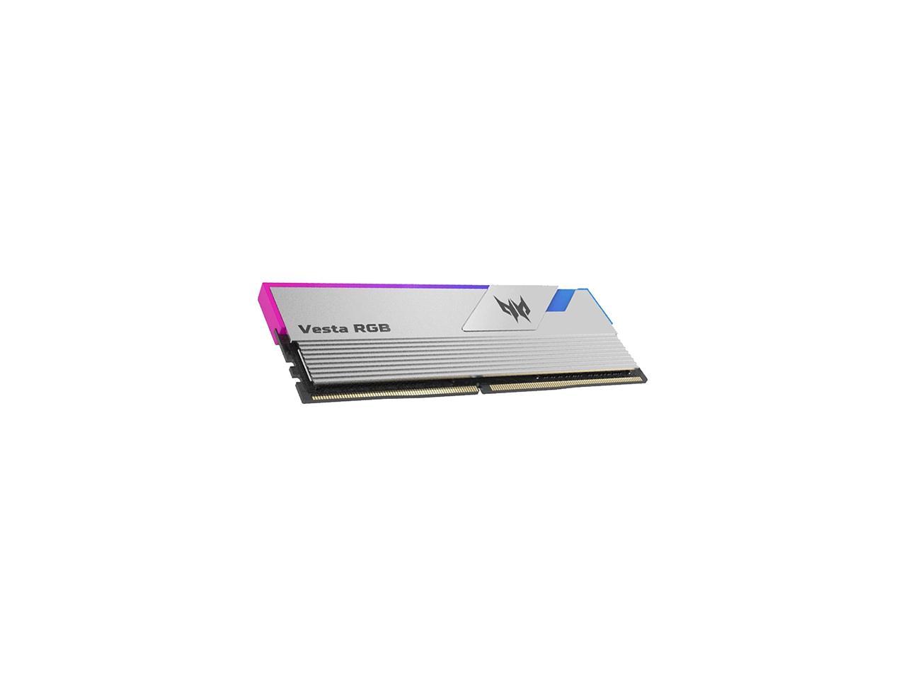 Predator Vesta Rgb 16gb (2 X 8gb) Ddr4 3600 (pc4 28800) Desktop Memory 