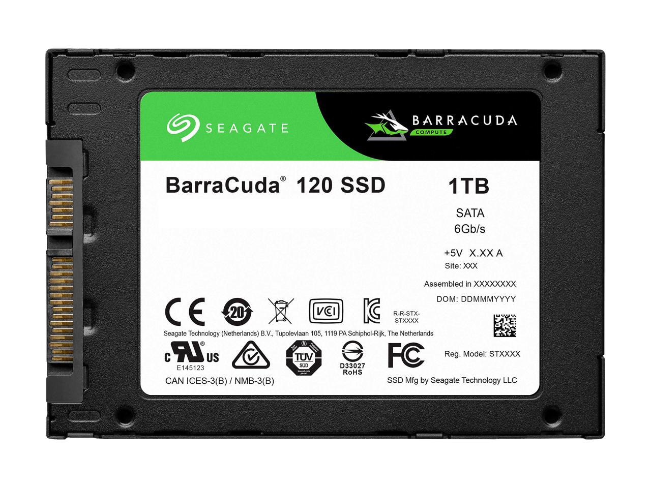 Seagate Barracuda 120 SSD 1TB Internal Solid State Drive 2 5 Inch 