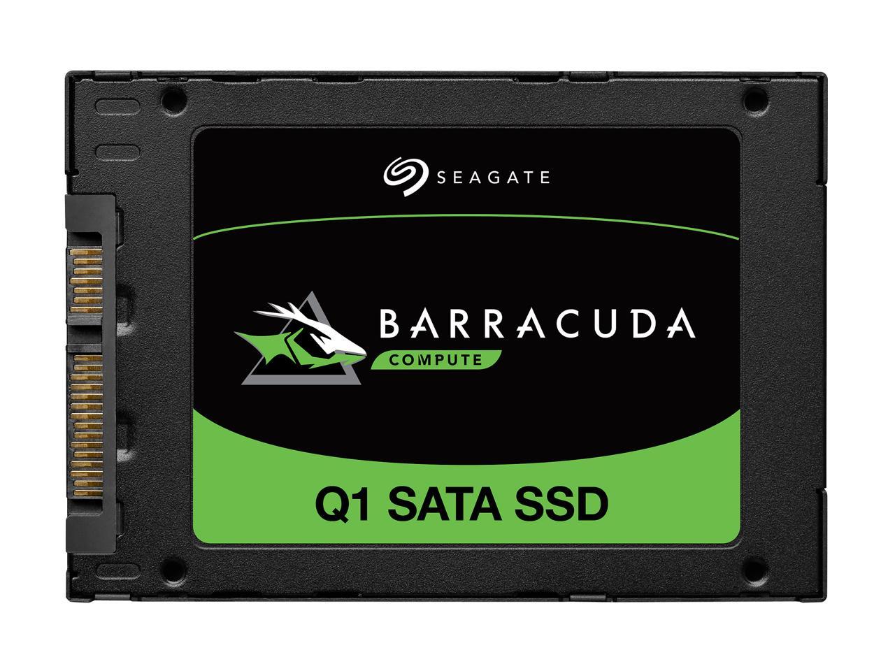Seagate BarraCuda Q1 SSD 480GB Internal Solid State Drive - 2.5 Inch SATA  6Gb/s for PC Laptop Upgrade 3D QLC NAND (ZA480CV1A001) - Newegg.com