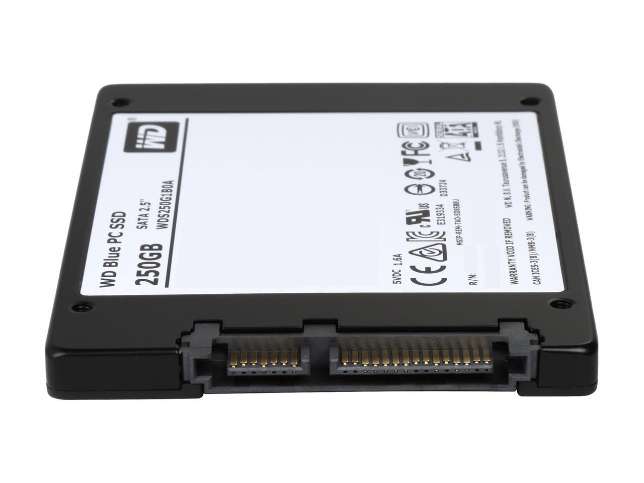 WD Blue 250GB Internal SSD Solid State Drive - SATA 6Gb/s 2.5 Inch -  WDS250G1B0A