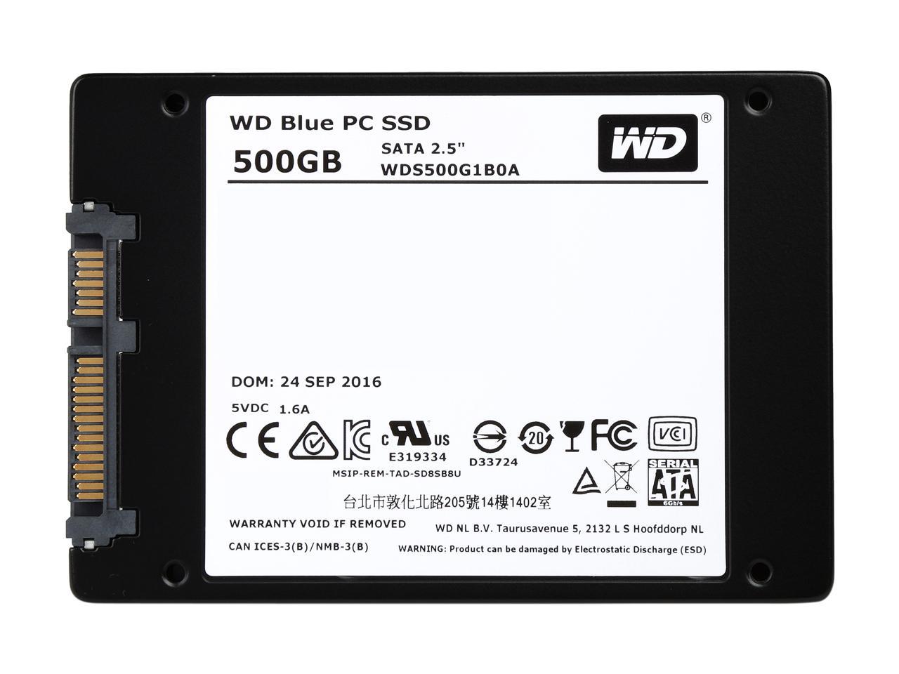 8WD Blue 500 GB Internal SSD WDBNCE5000PNC-WRSN Brand New sealed 