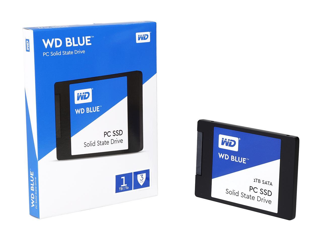 WD Blue 1TB Internal SSD Solid State Drive - SATA 6Gb/s 2.5 Inch -  WDS100T1B0A