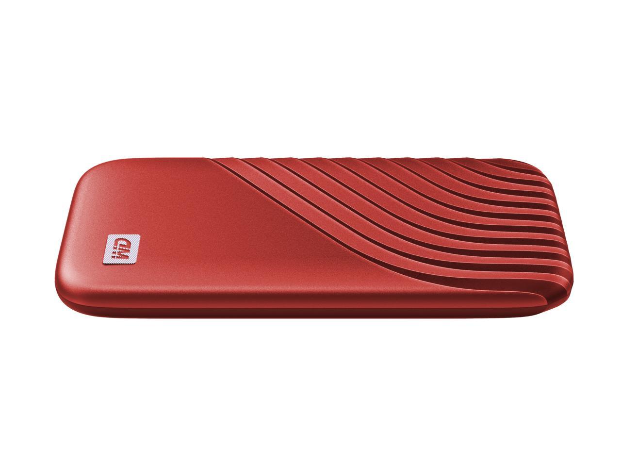 WD 1TB My Passport SSD External Portable Drive, Red  Newegg.com