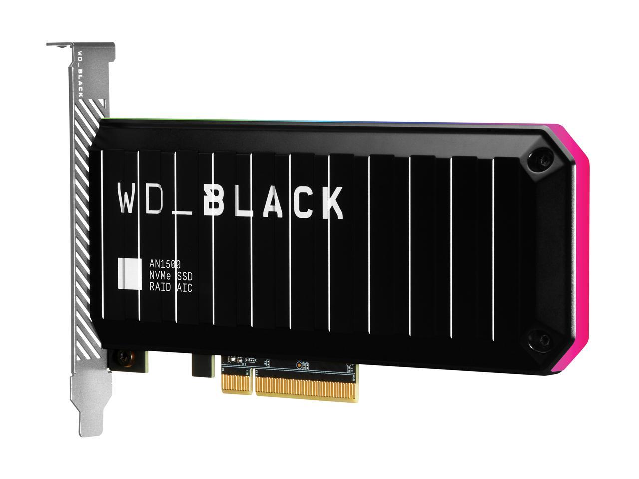 Western Digital WD BLACK AN1500 NVMe AIC 1TB PCI-Express 3.0 x8 Internal  Solid State Drive (SSD) WDS100T1X0L