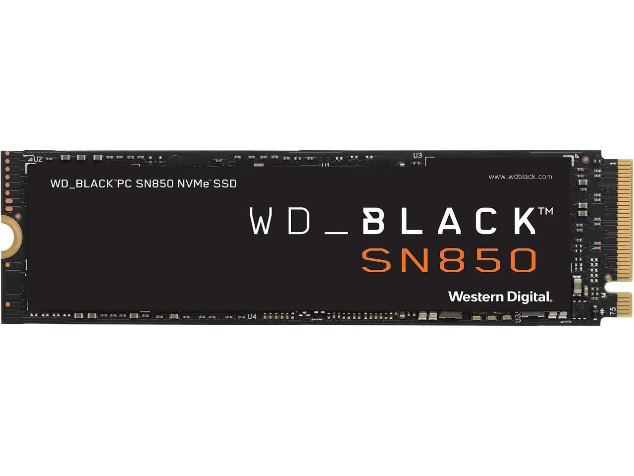 Western Digital WD BLACK SN850 NVMe M.2 2280 500GB SSD - Newegg.com